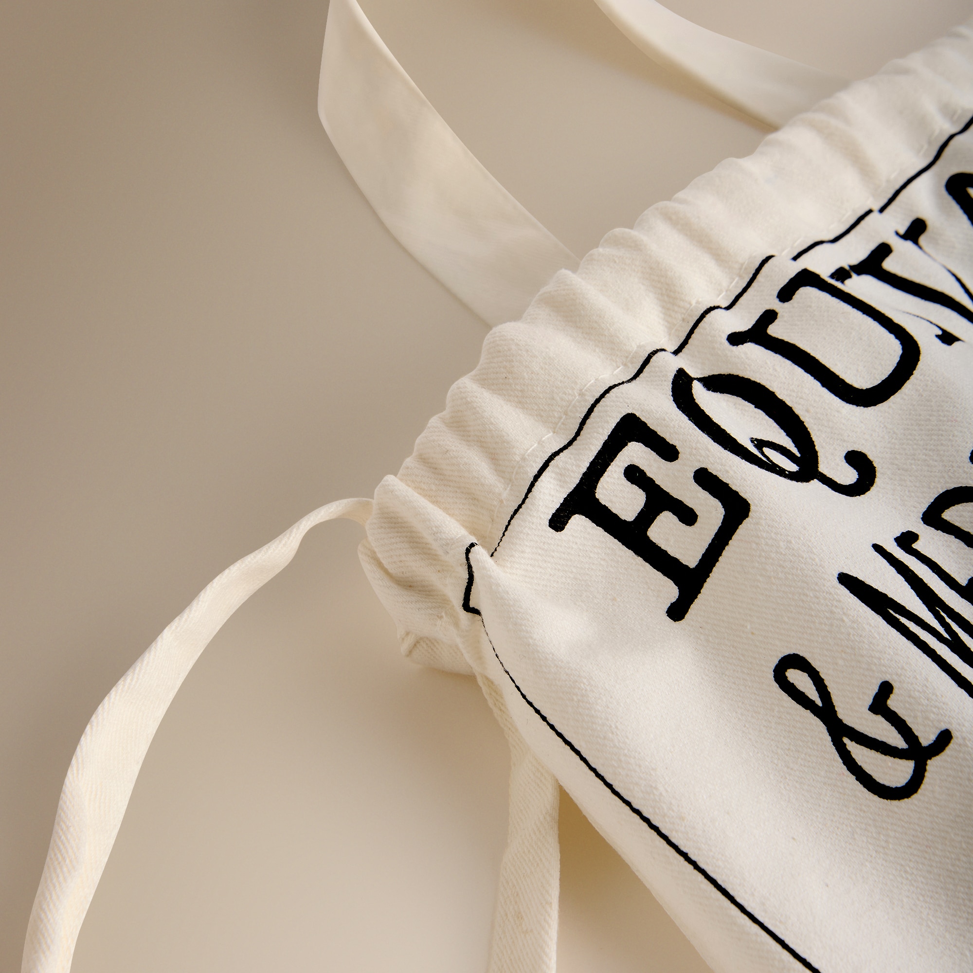 Bolsa de pão em algodão sustentável Medidas Branco-4