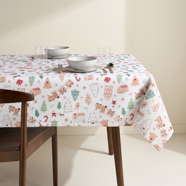 Imagen 0 de Mantel antimanchas resinado Casitas Basics El Corte Inglés