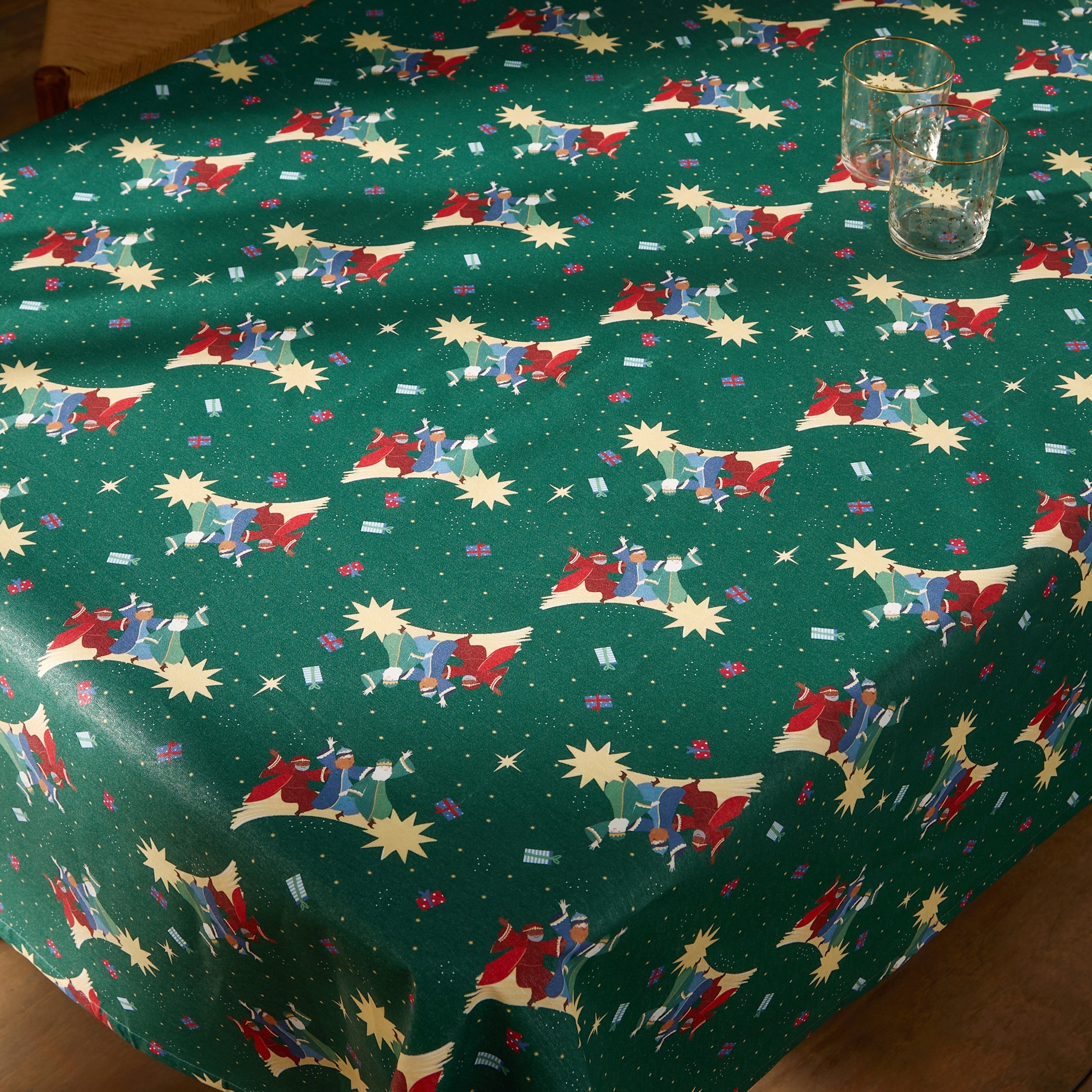 Imagen 0 de Mantel antimanchas resinado Oriente