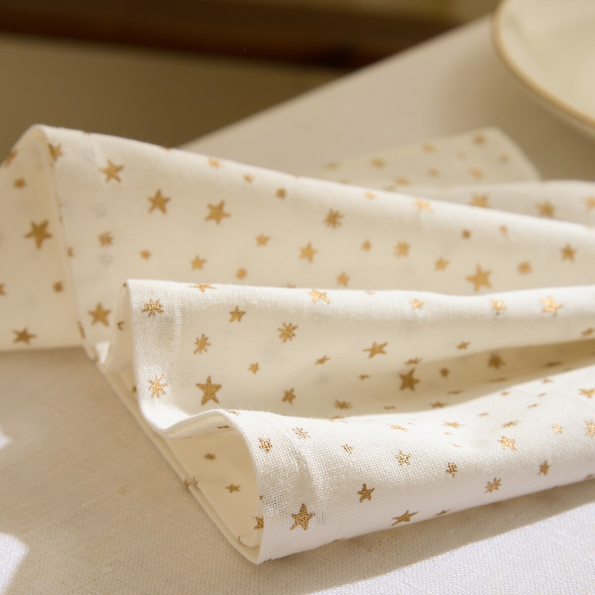 Set 4 servilletas algodón Tati Oro-3