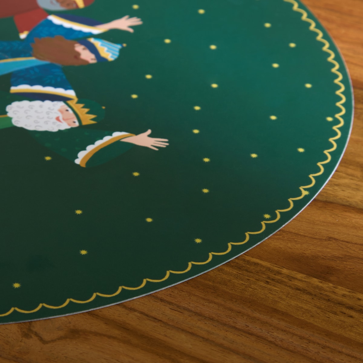 Individual de PVC Oriente Verde-3