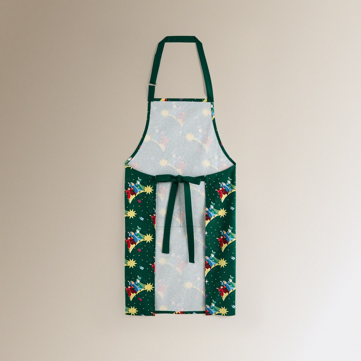 Delantal algodón Oriente Multicolor-3