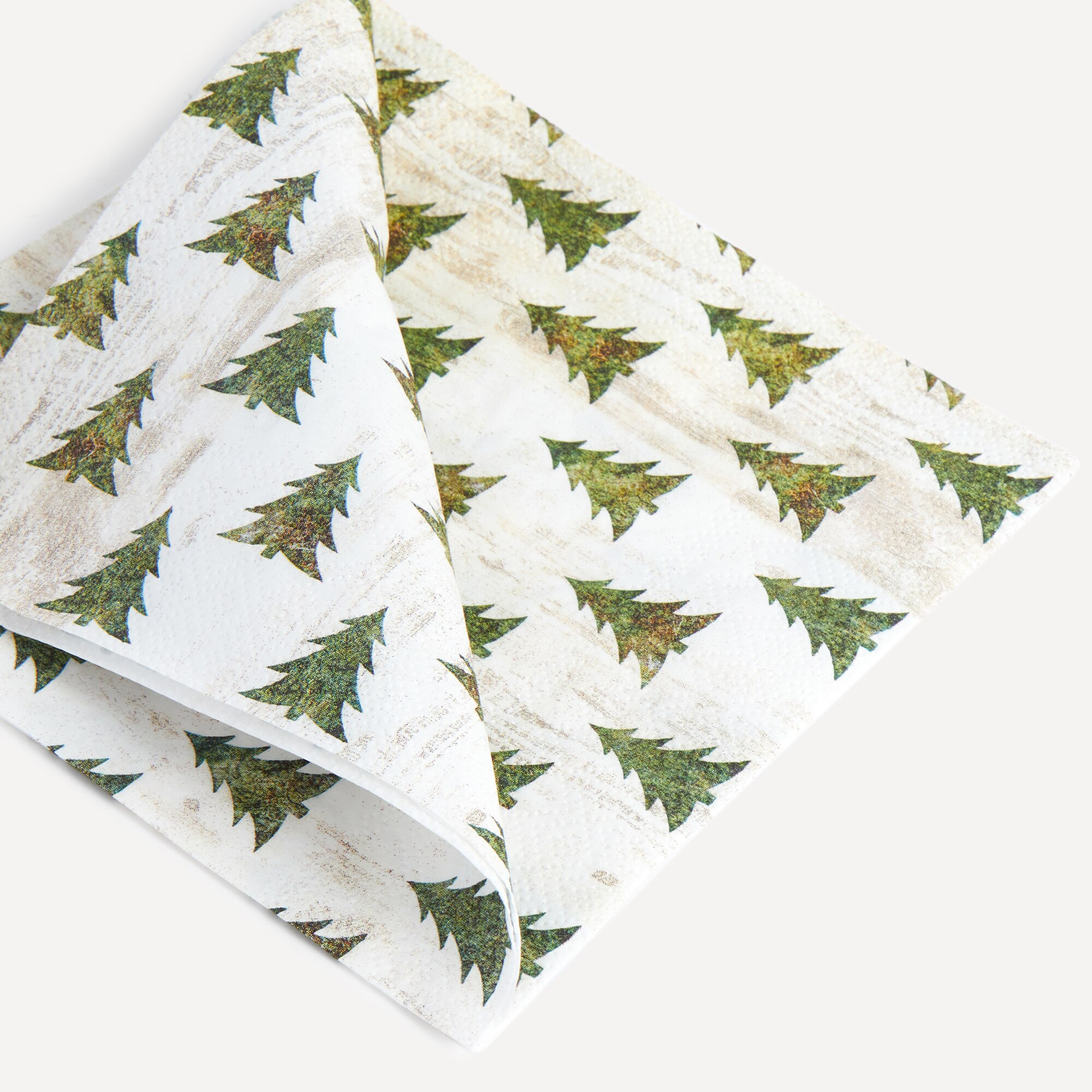 Pack de 20 Guardanapos Natalícios Moss Trees de Papel Multicolor-2