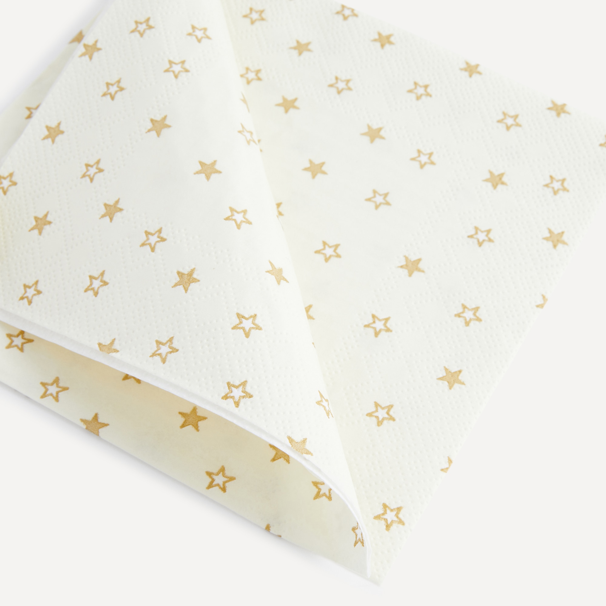 Pack de 20 Guardanapos de Papel Little Stars Ouro-2