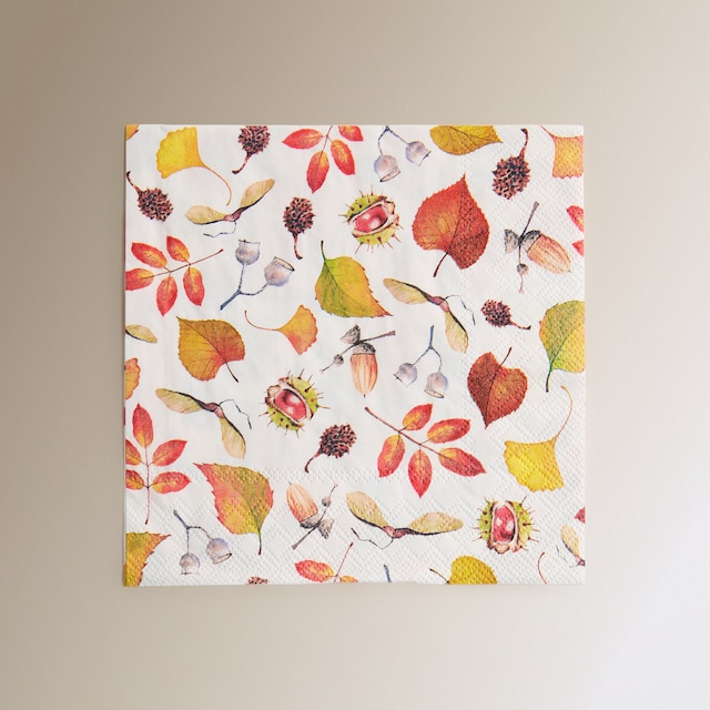 Imagen 0 de Pack de 20 servilletas de papel Autumn