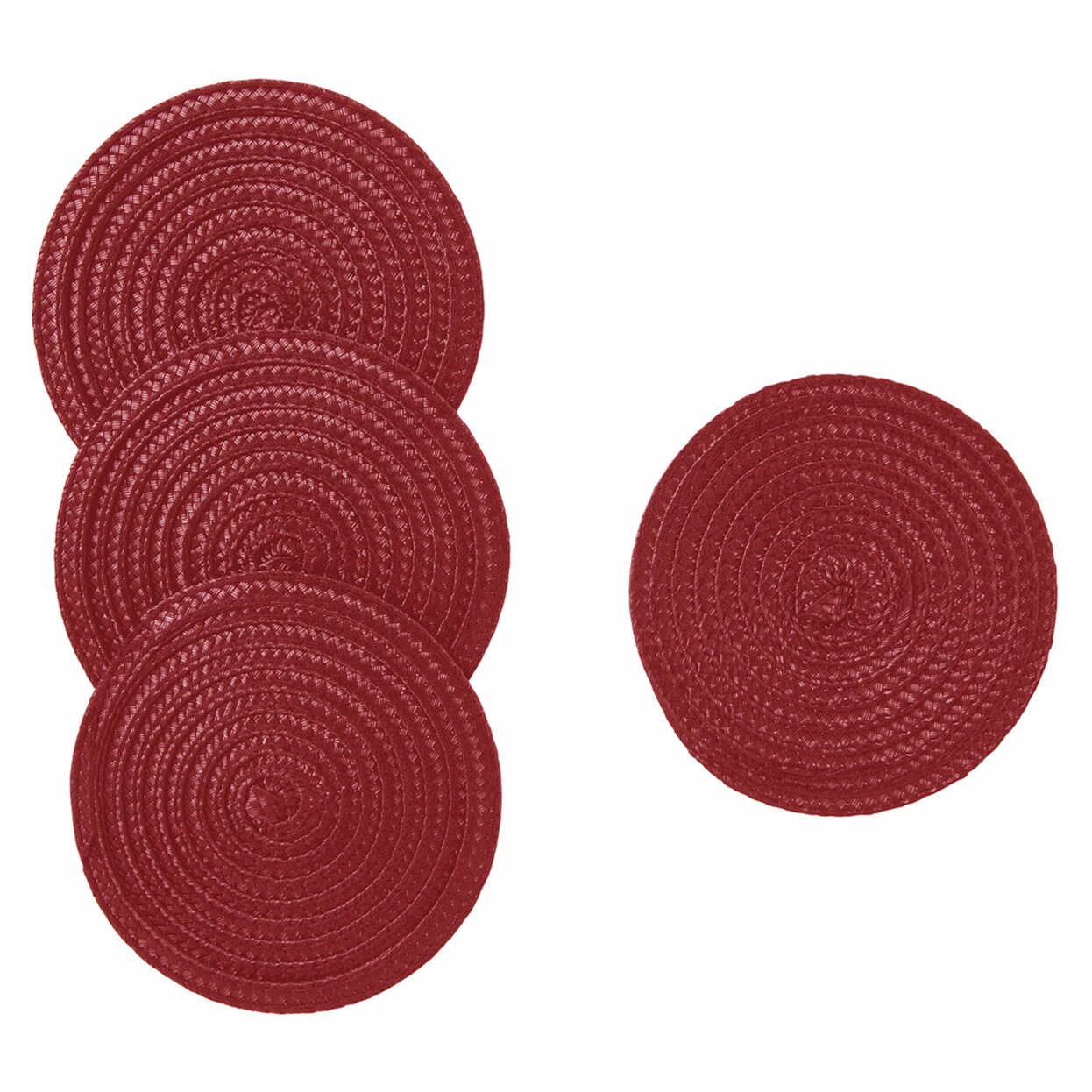 Imagen 0 de Set de 4 posavasos Díscolo El Corte Inglés Rojo