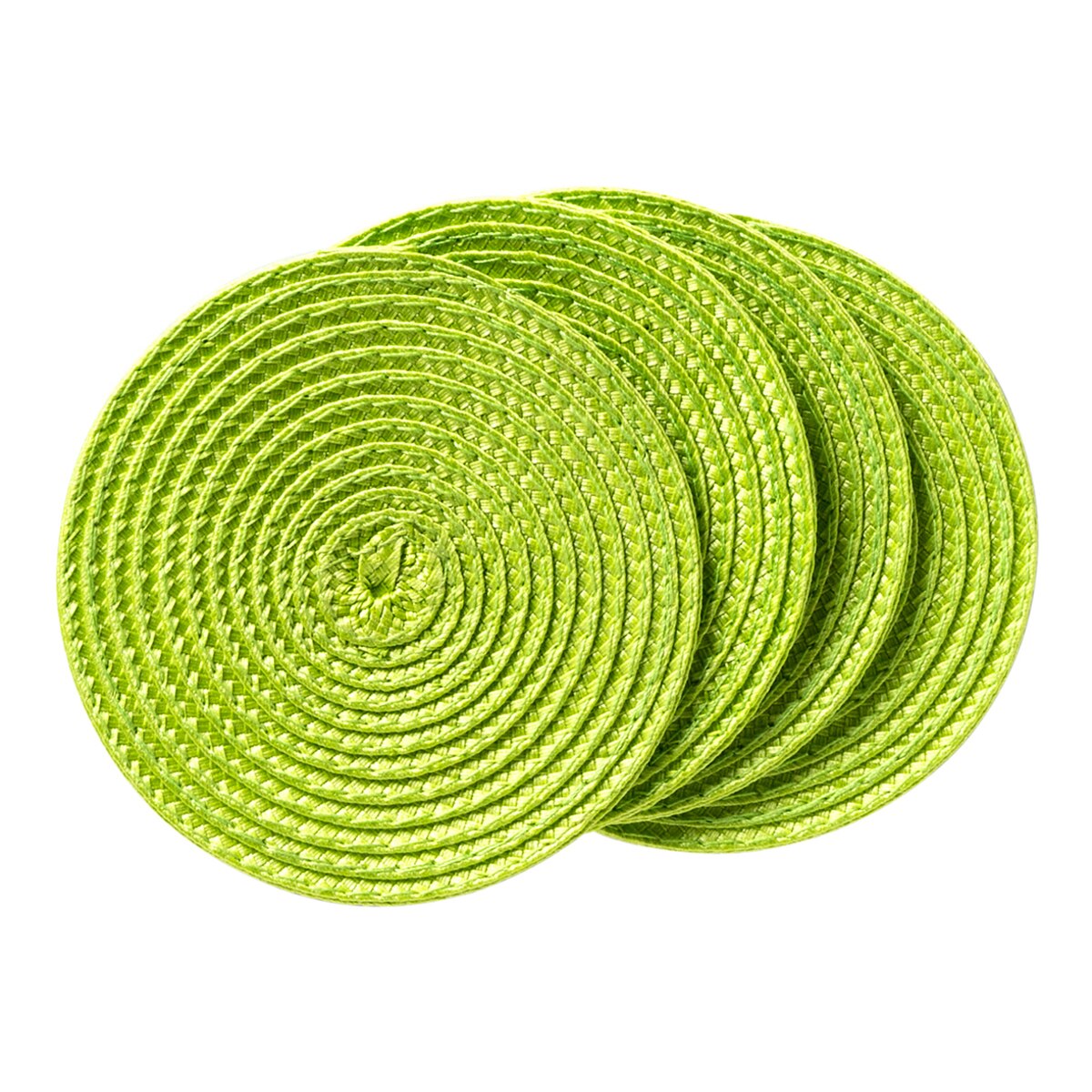 Conjunto de 4 bases para copos Dícolo El Corte Inglés Verde-claro-2