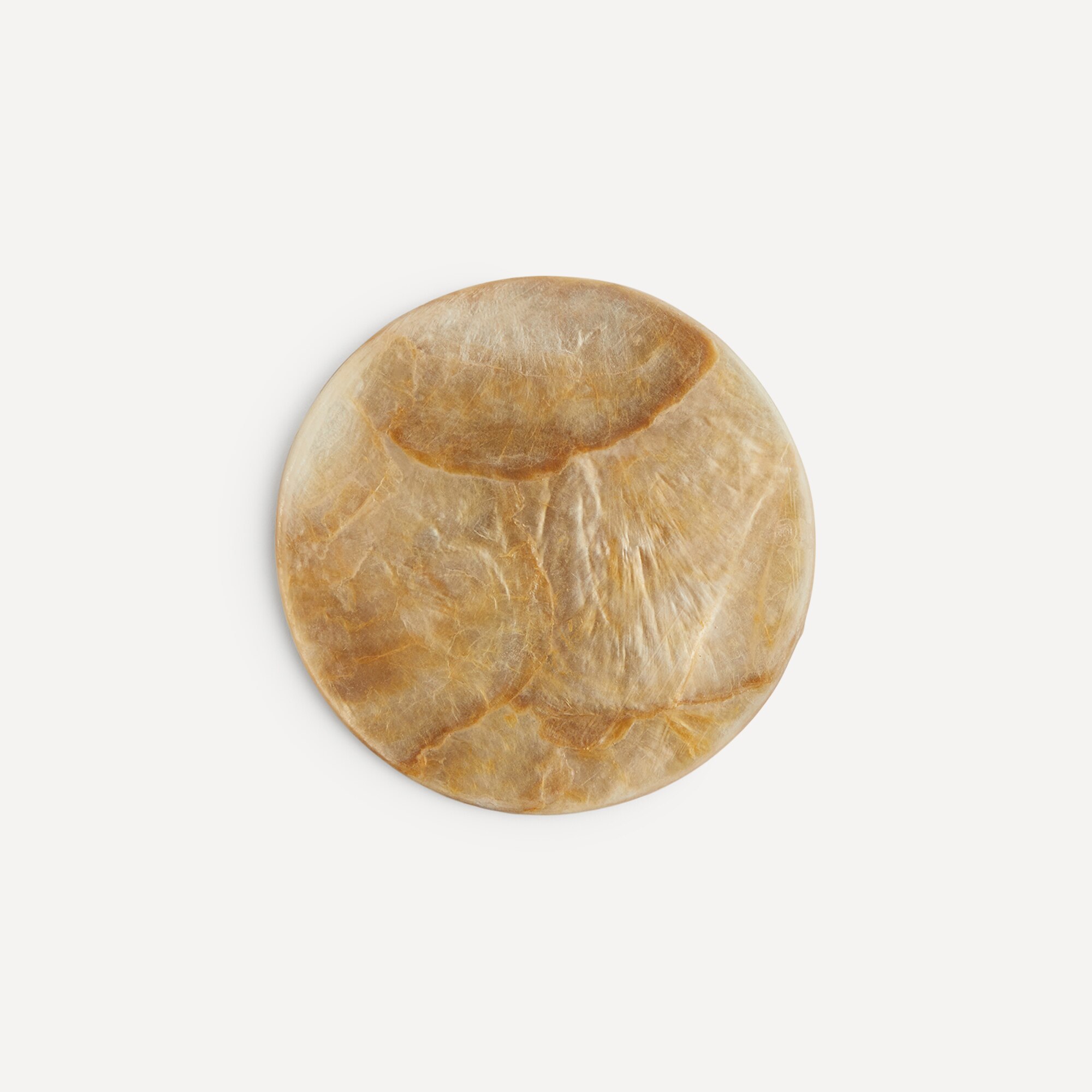 Conjunto de 4 bases para copos Nácar Dourado-2