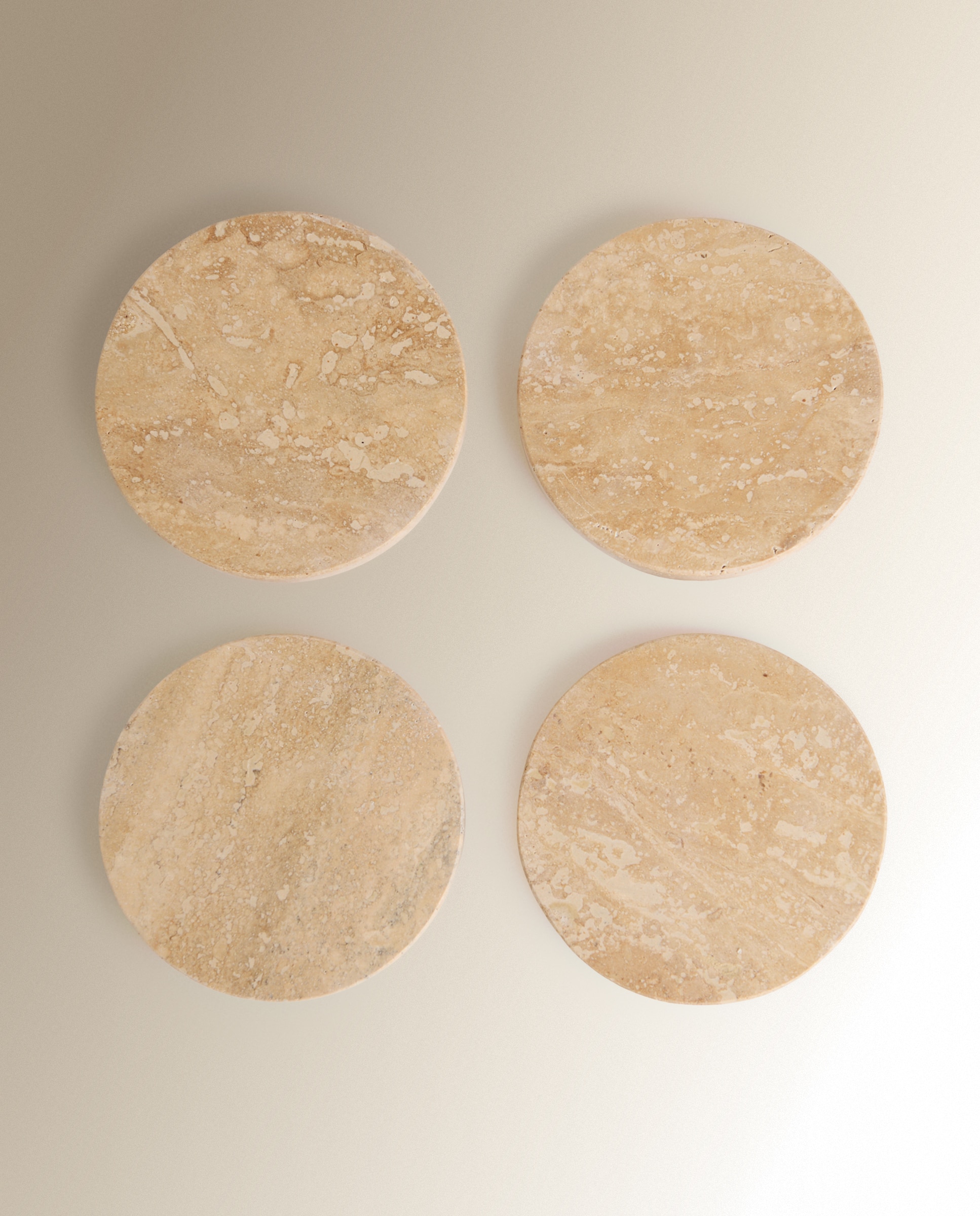 Imagen 0 de Set 4 posavasos Mármol Blanco