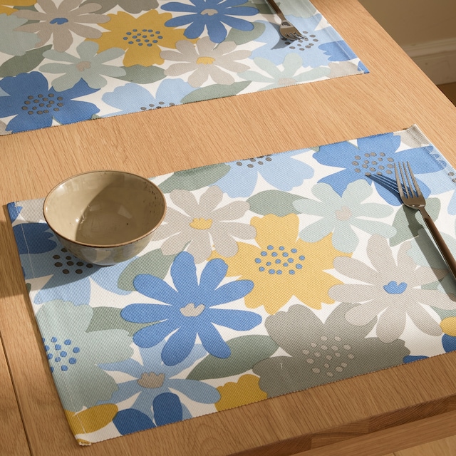 Imagen 0 de Set 2 manteles individuales algodón Finn