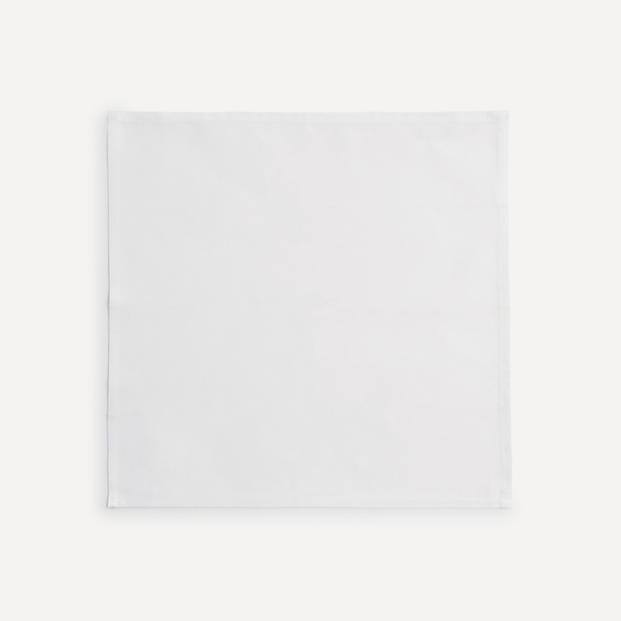 Conjunto 4 guardanapos de algodão Cotton Branco-2