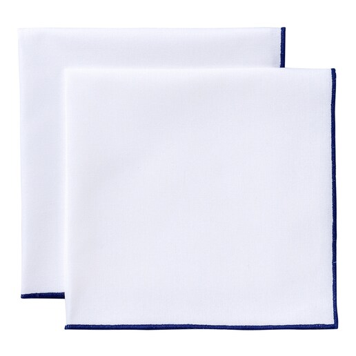 Set 2 servilletas de algodón Overlock El Corte Inglés
