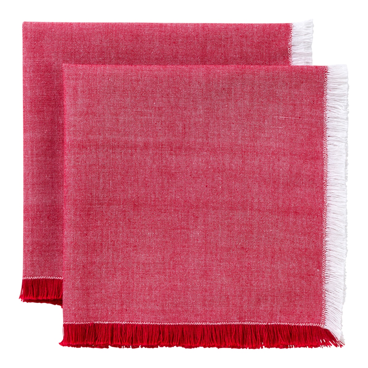 Imagen 0 de Set 2 servilletas algodón sostenible Chambre El Corte Inglés Rojo