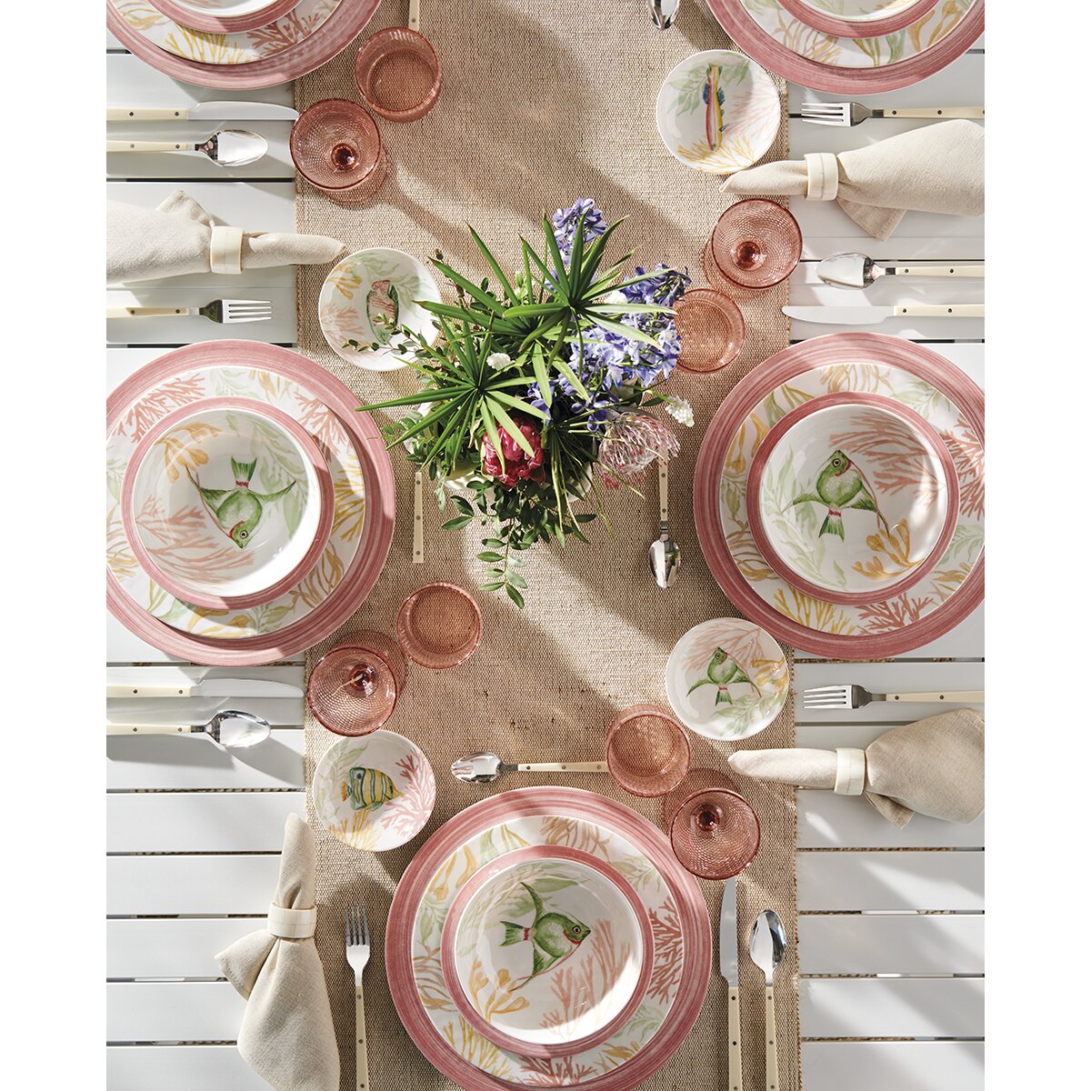 Conjunto de 2 guardanapos de linho Yango El Corte Inglés Natural-2