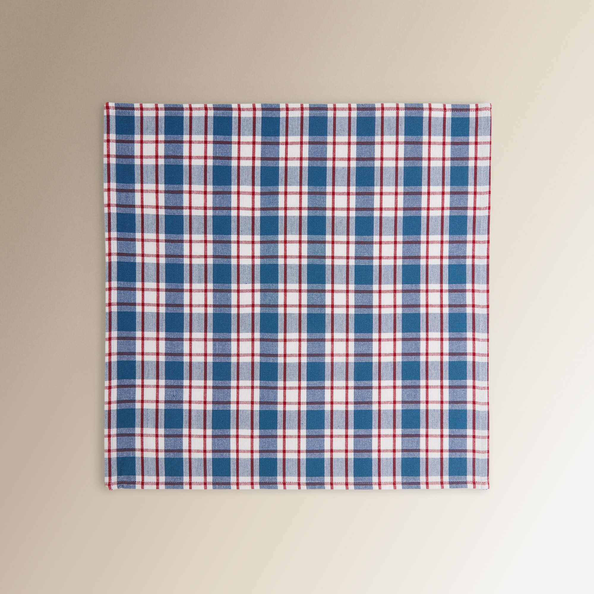 Conjunto de 2 Guardanapos de Algodão Hens Azul-2