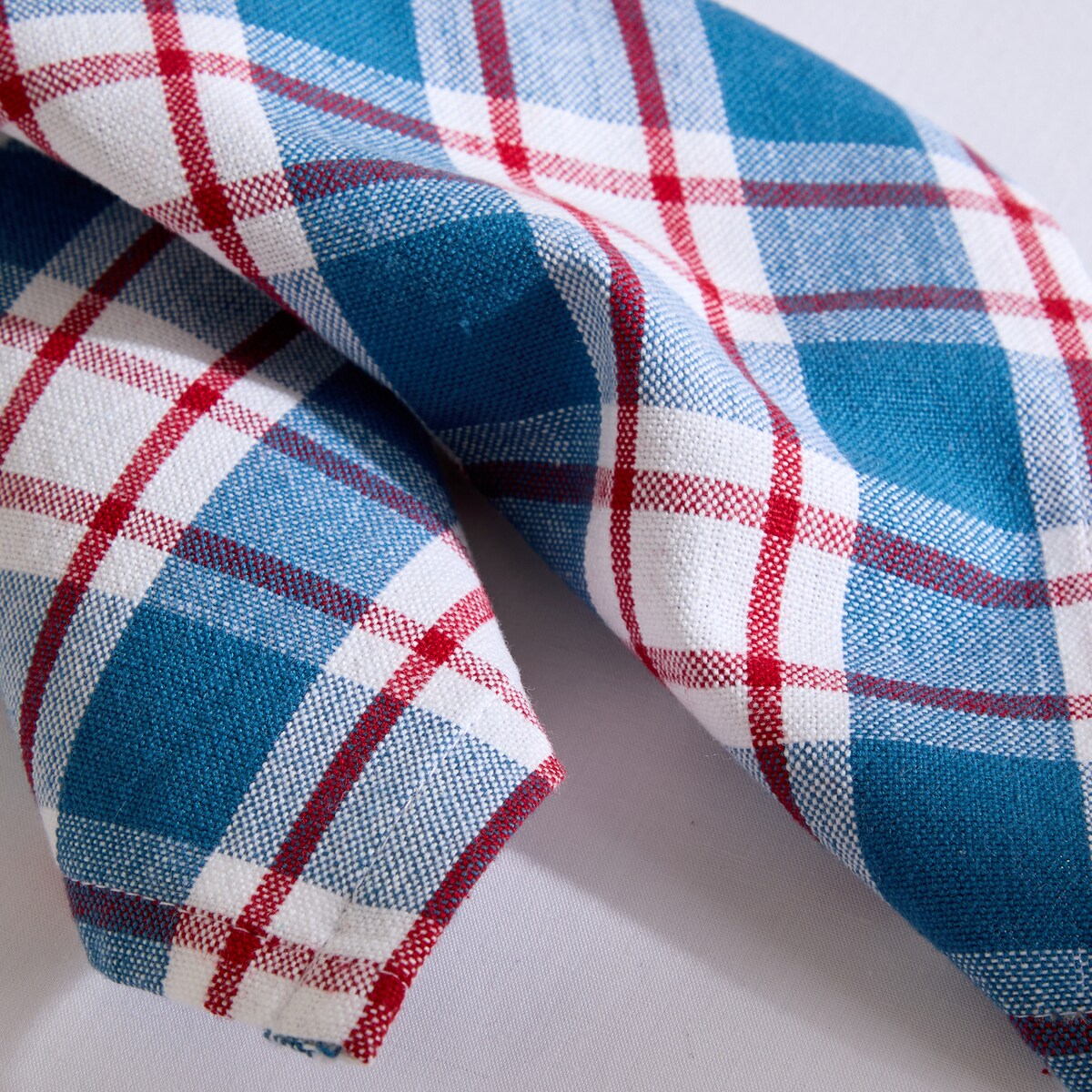 Conjunto de 2 Guardanapos de Algodão Hens Azul-4