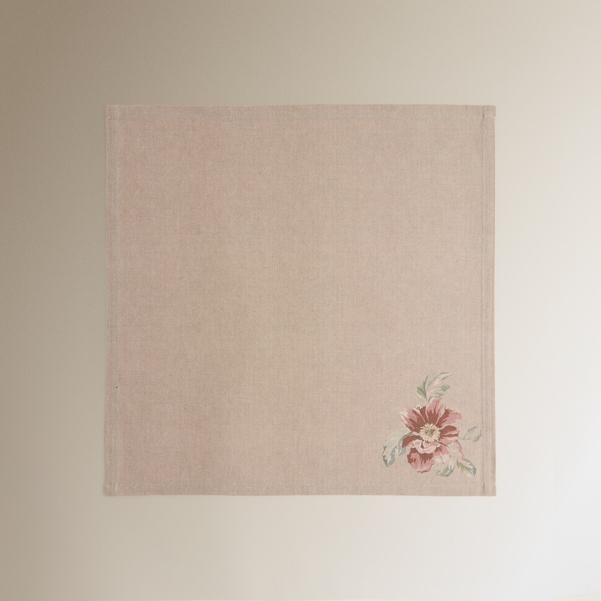 Conjunto de 2 Guardanapos de Algodão Orleans Rosa-2