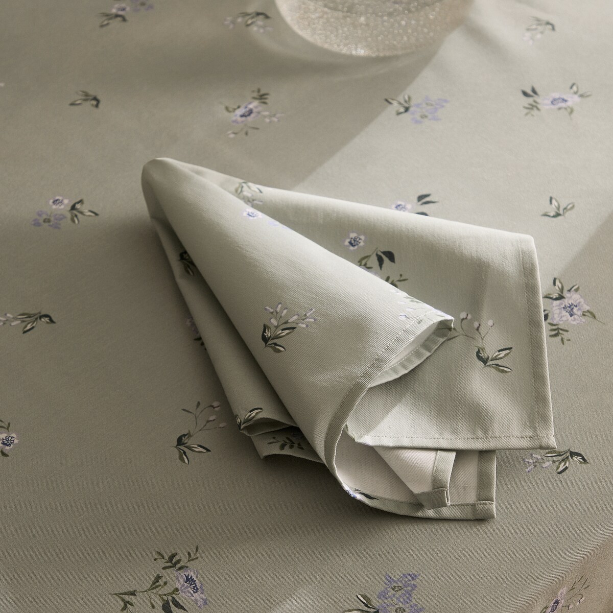 Conjunto de 2 Guardanapos de Algodão Loira Verde-5