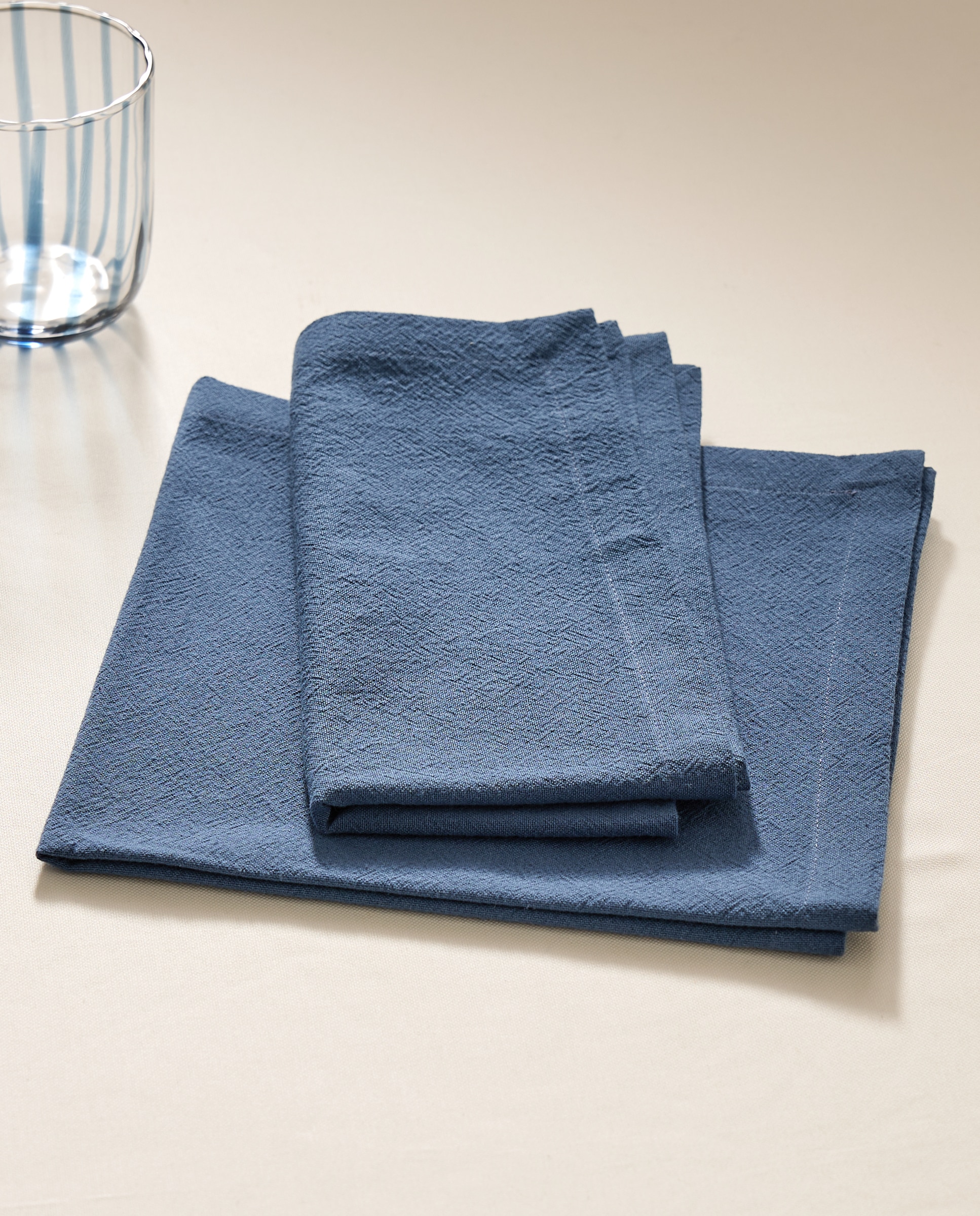 Imagem 0 de Conjunto de 2 guardanapos em algodão lavado