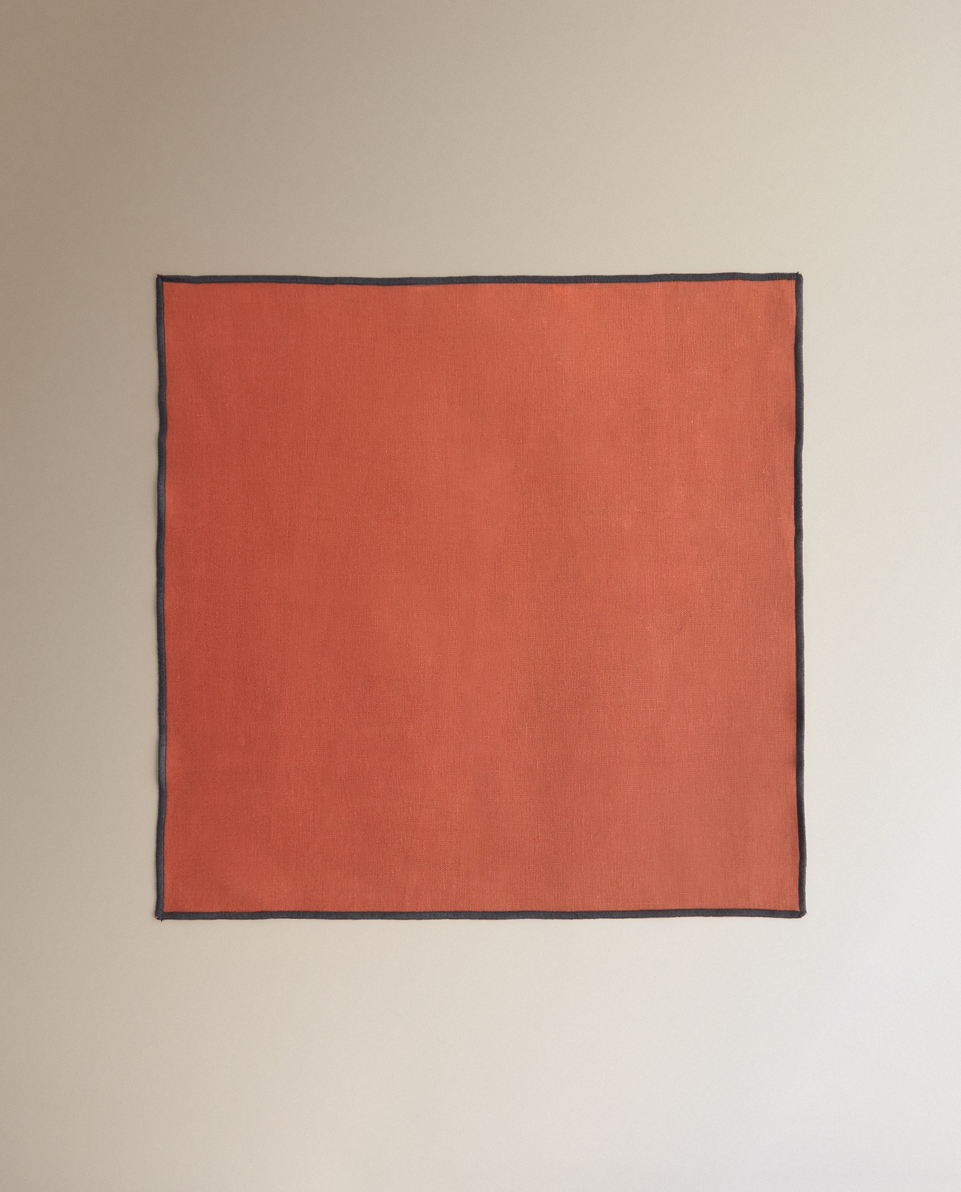 Conjunto de 2 Guardanapos de Linho Net Cobre-2