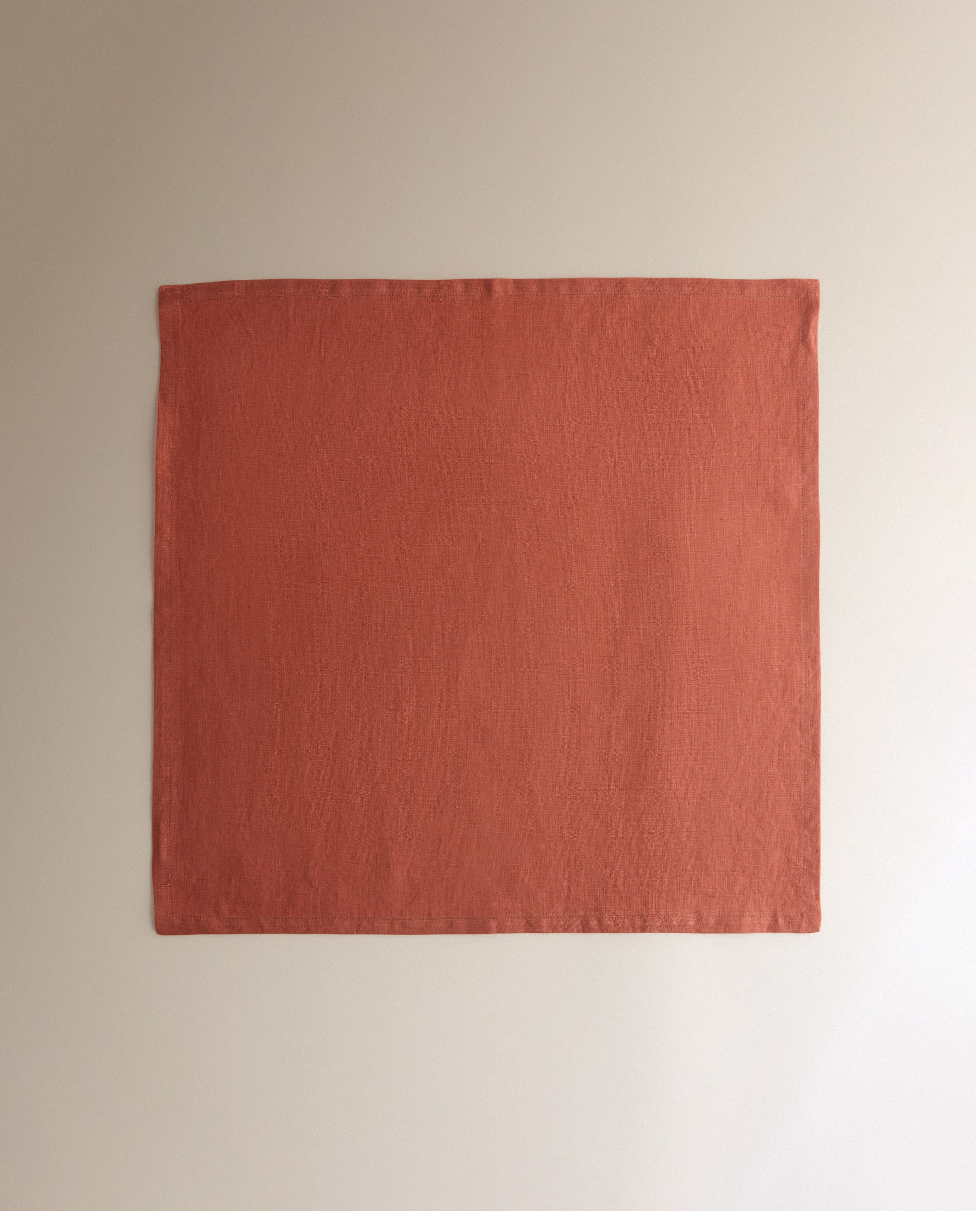 Conjunto de 2 Guardanapos de Linho Cobre-2