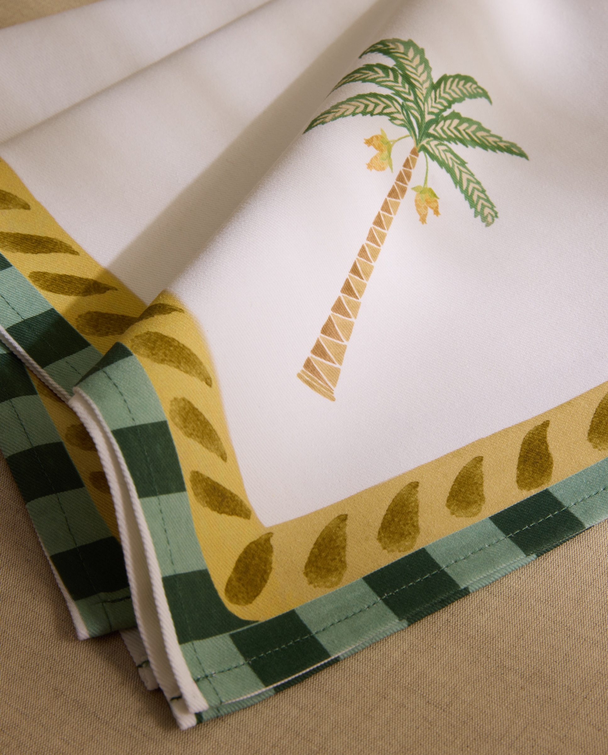 Conjunto de 2 Guardanapos de Algodão Malambo Multicolor-4