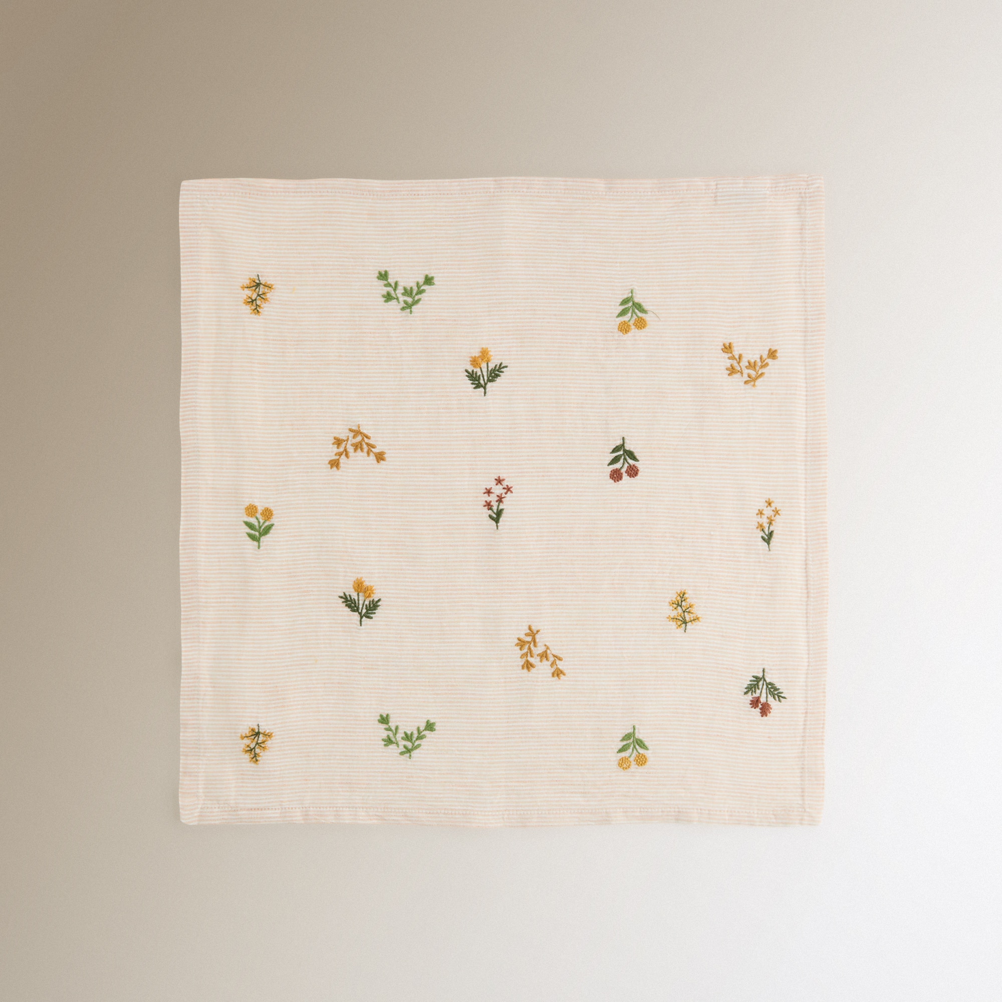 Conjunto de 2 Guardanapos de Algodão e Linho Sienna Cobre-2