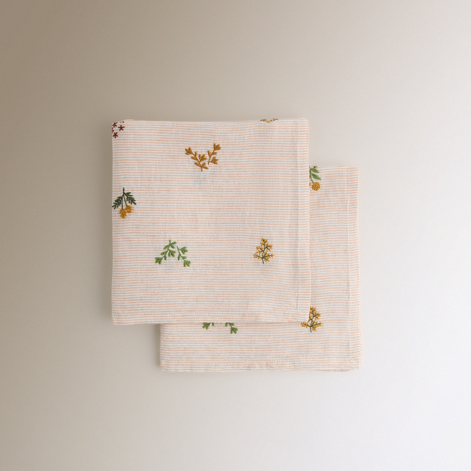 Conjunto de 2 Guardanapos de Algodão e Linho Sienna Cobre-3