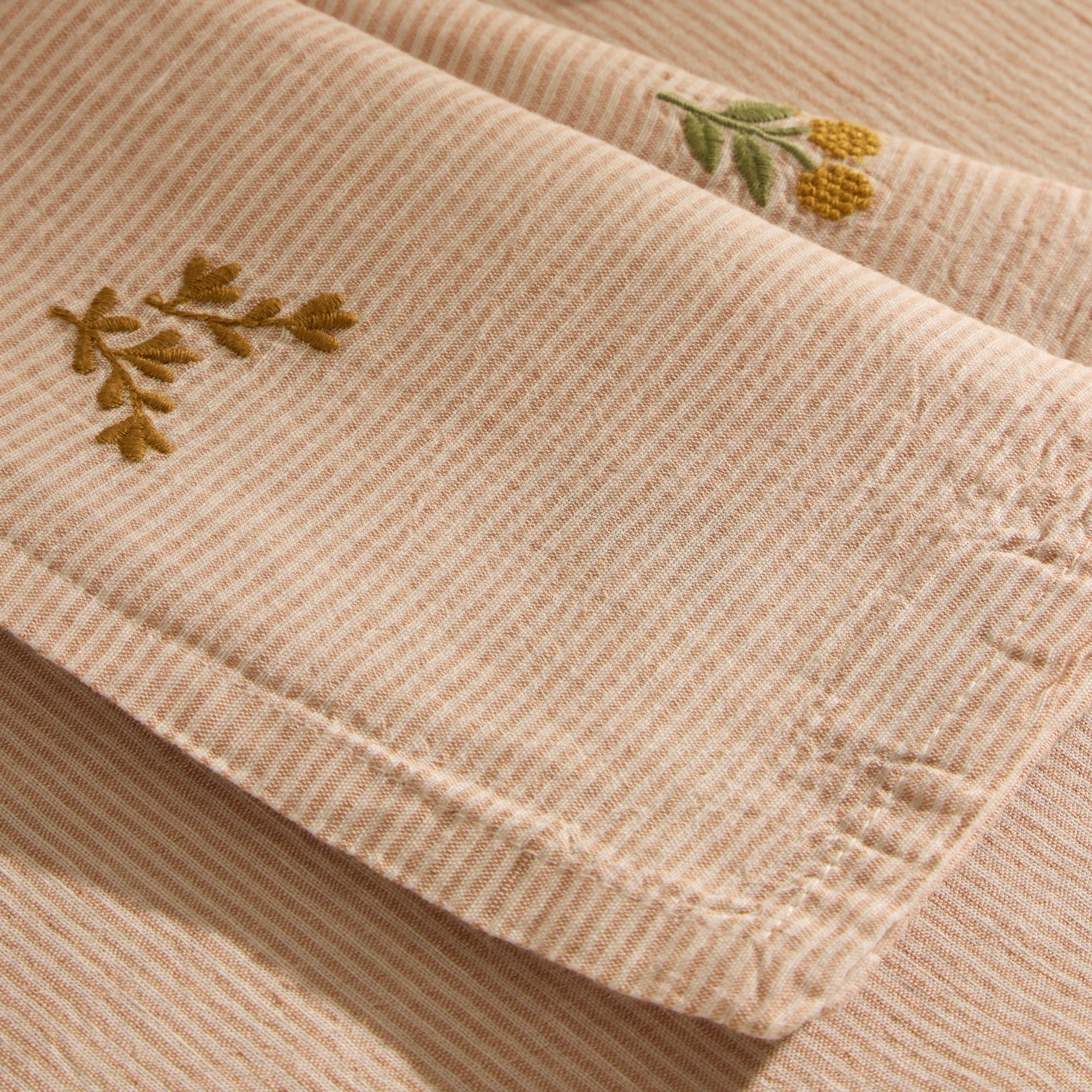 Conjunto de 2 Guardanapos de Algodão e Linho Sienna Cobre-4