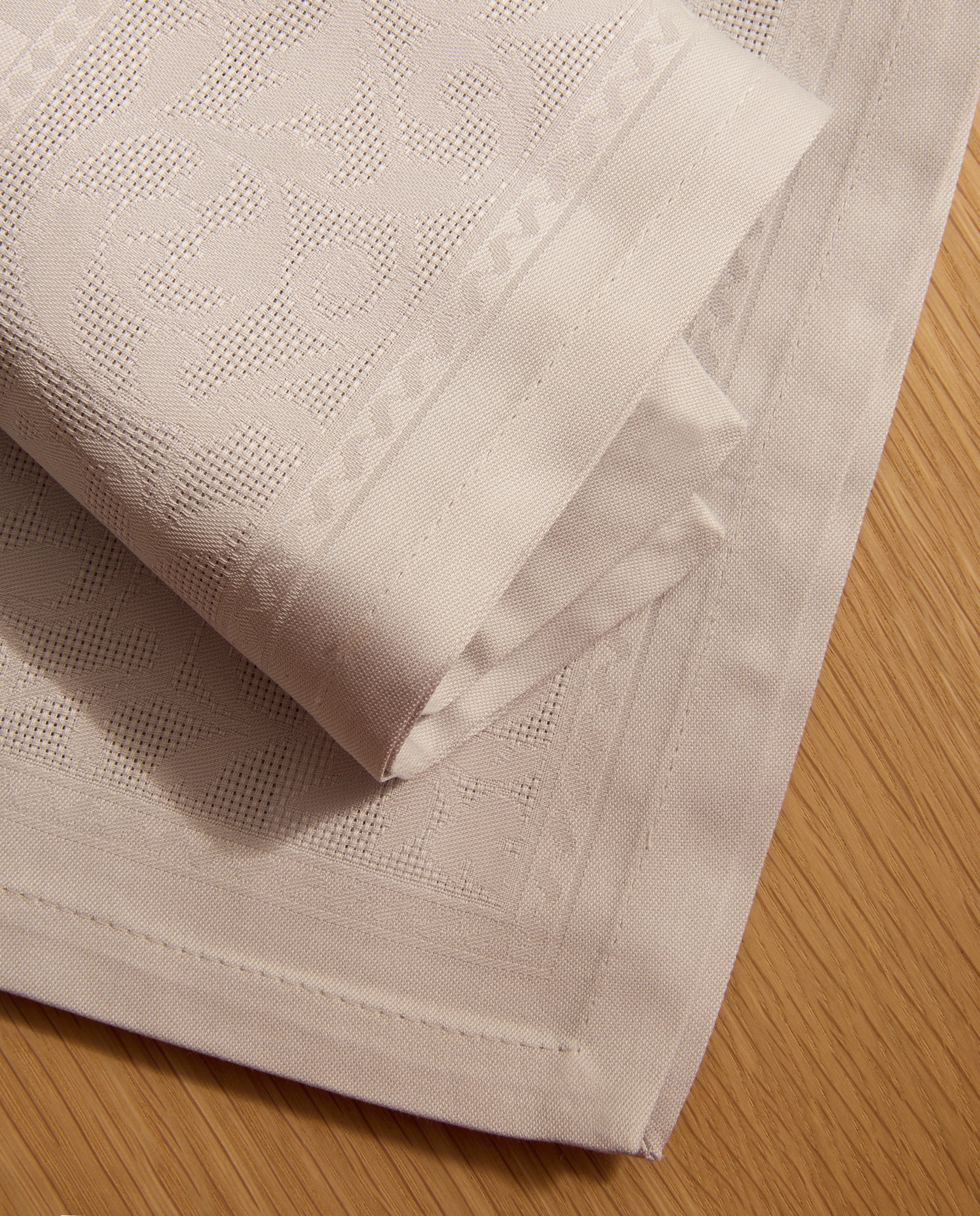 Set 2 servilletas algodón Versalles - Gris 50 x 50 cm Gris-4