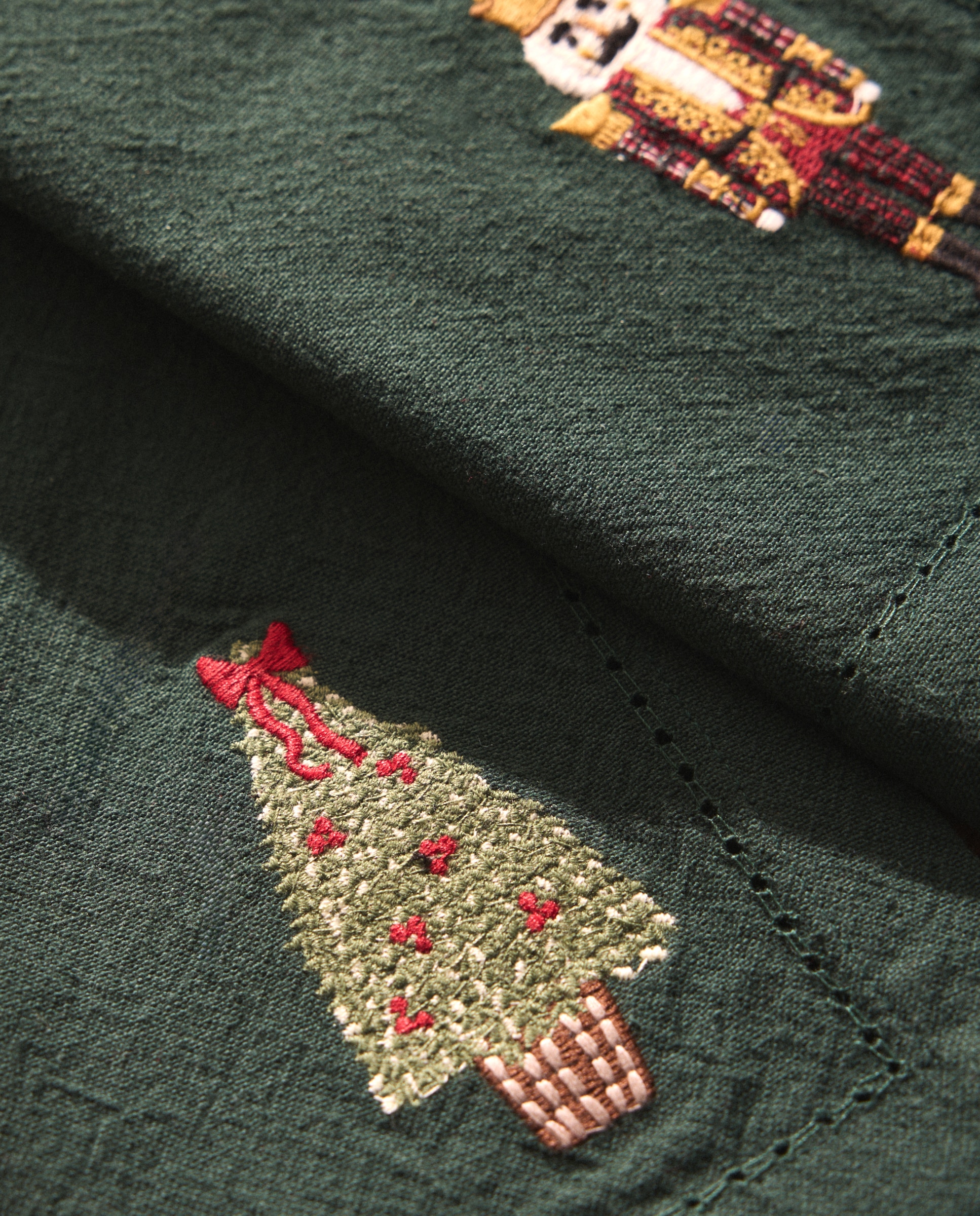 Set 4 servilletas algodón Royal - Verde 50 x 50 cm Verde-4