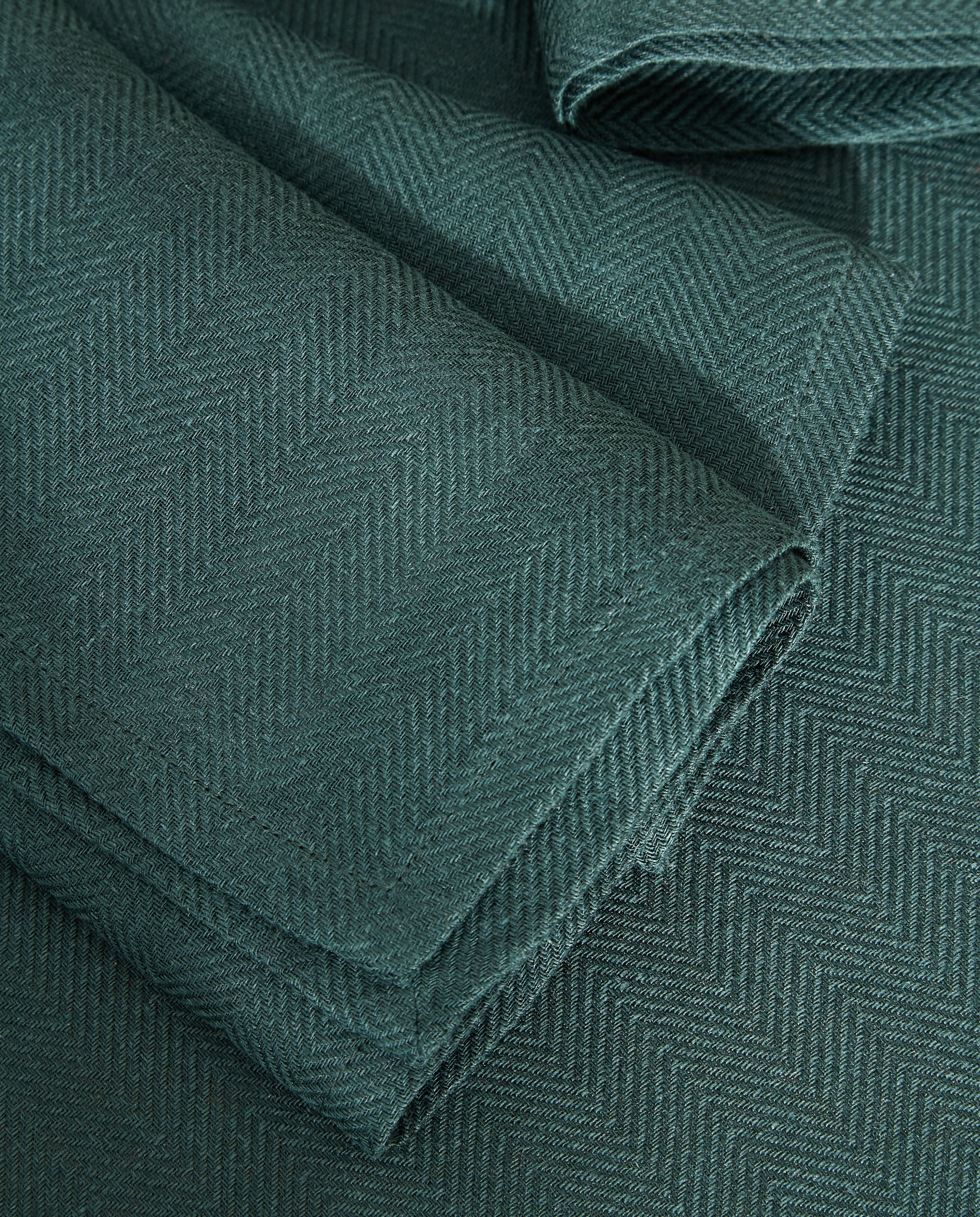 Set 2 servilletas lino Sidney - Verde oscuro Verde oscuro-4