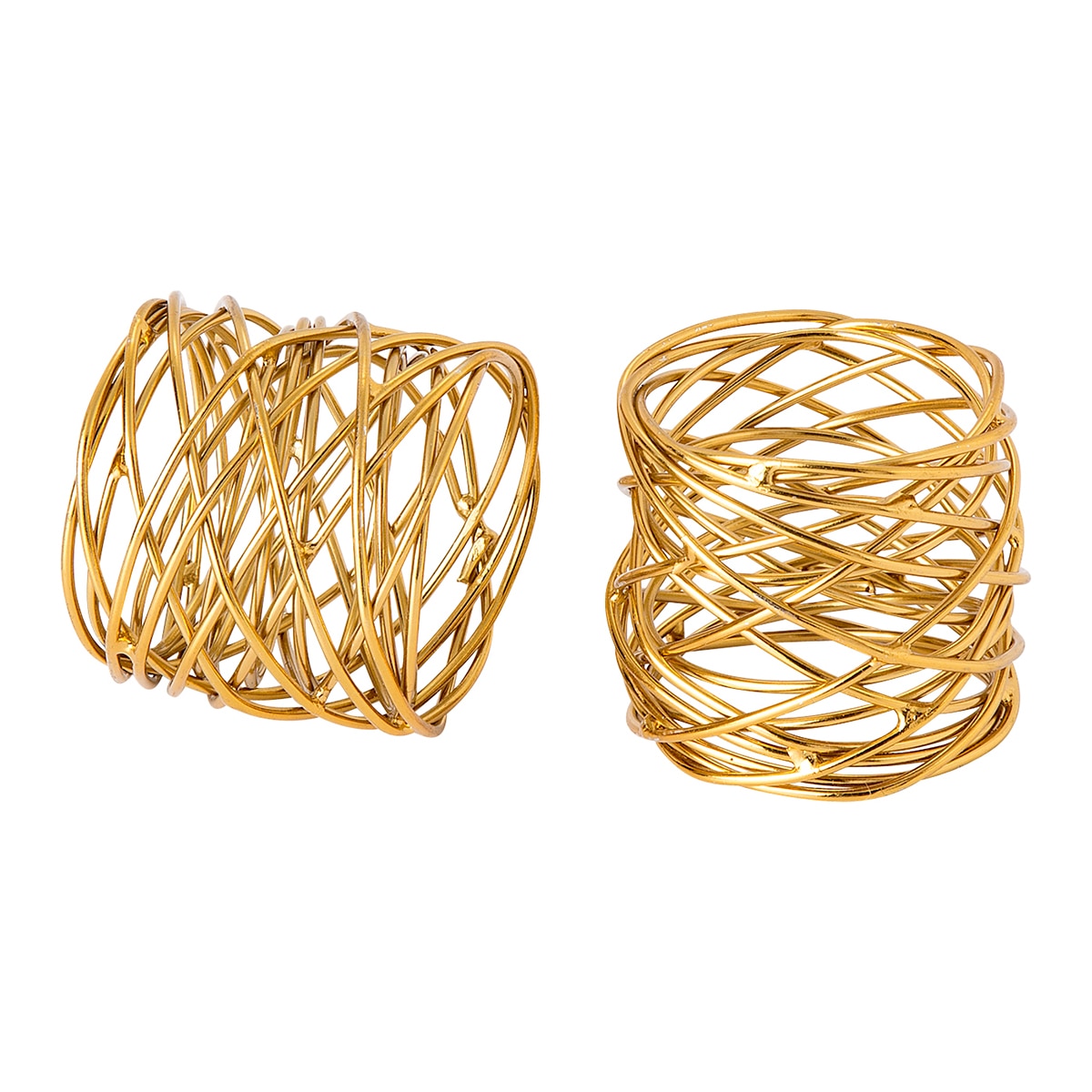 Imagem 0 de Conjunto de 2 porta-guardanapos de aço Recca