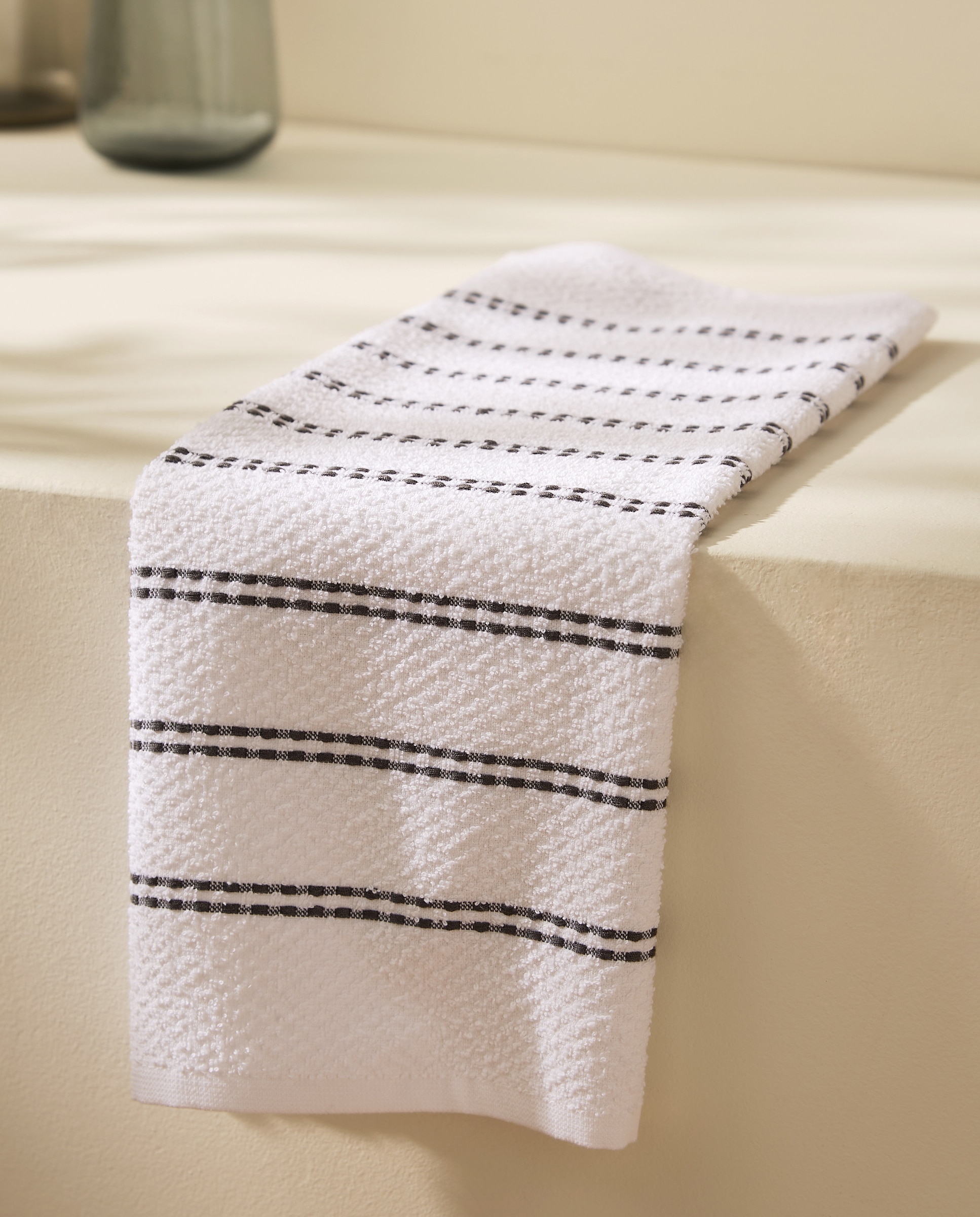 Paño de cocina rizo de algodón Tinny El Corte Inglés - Gris 50 x 50 cm Gris-1