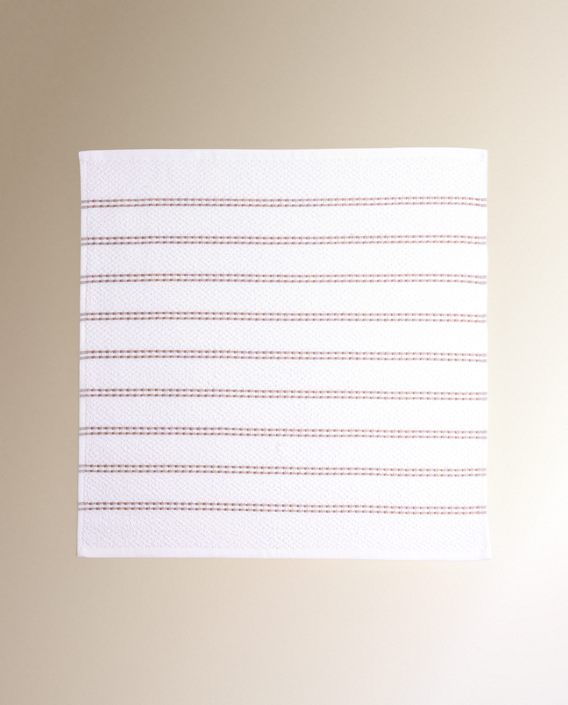 Paño de cocina rizo de algodón Tinny El Corte Inglés - Beige 50 x 50 cm Beige-4
