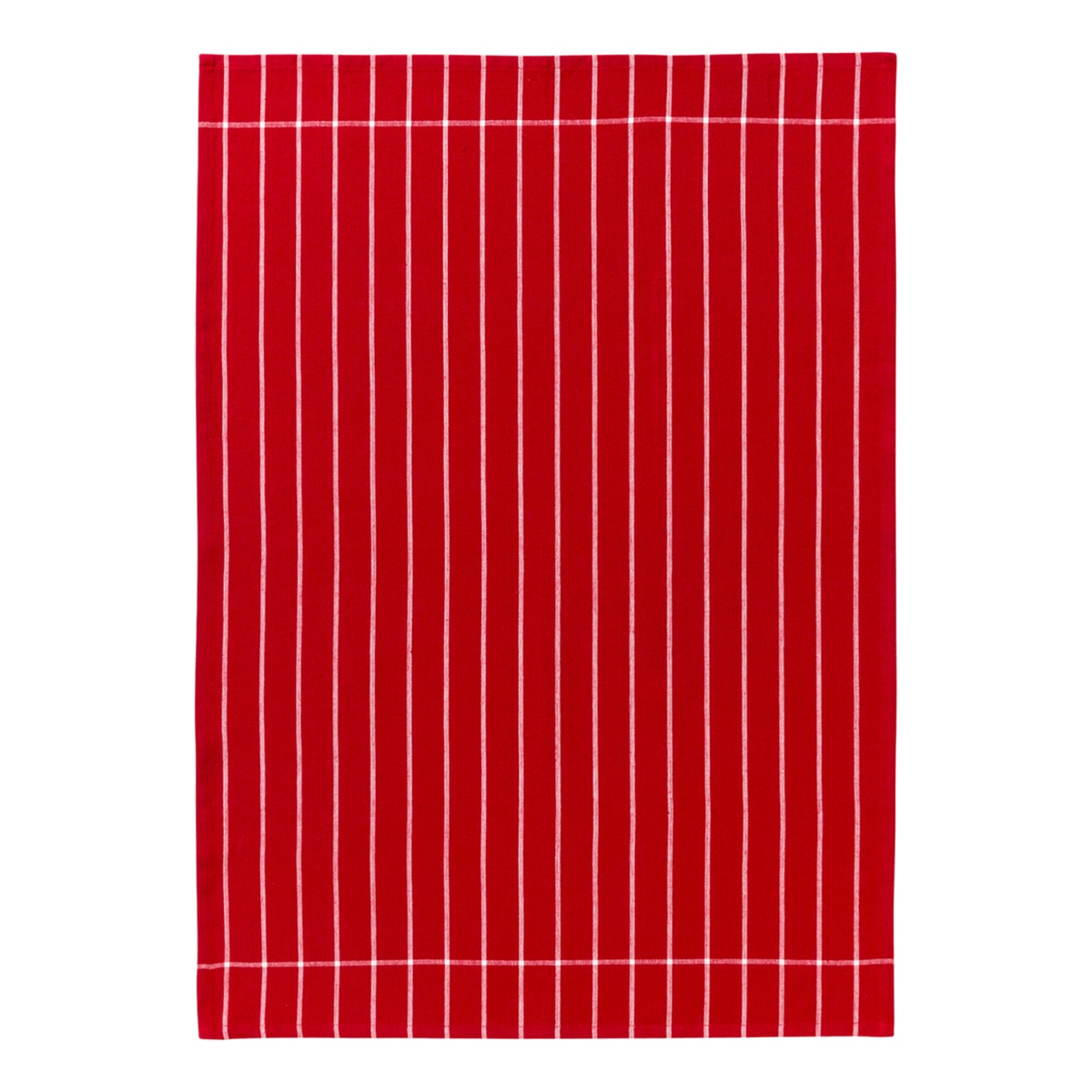 Pano de cozinha em sarja de algodão sustentável Dover Vermelho-1