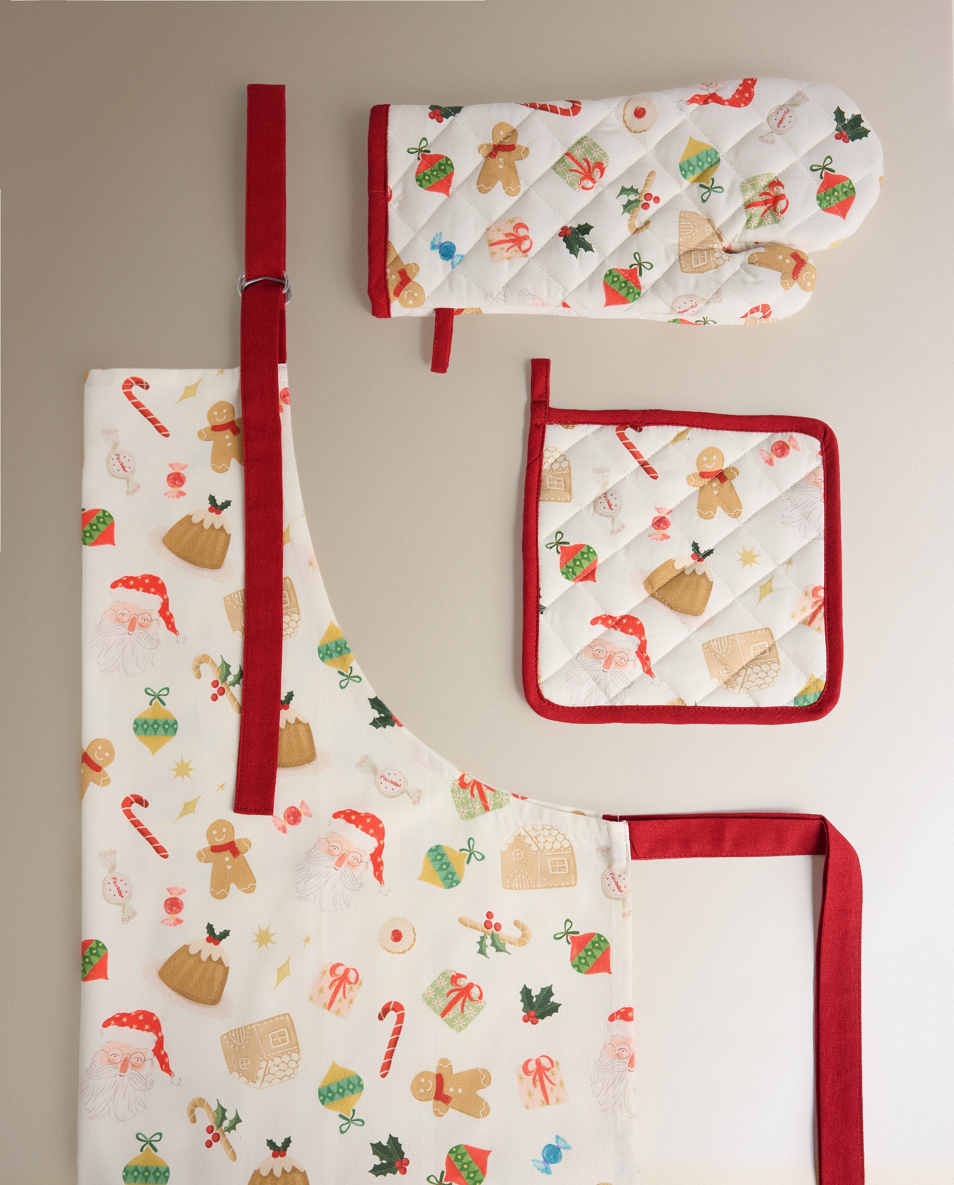 Set manopla y agarrador Ginger - Multicolor Multicolor-3