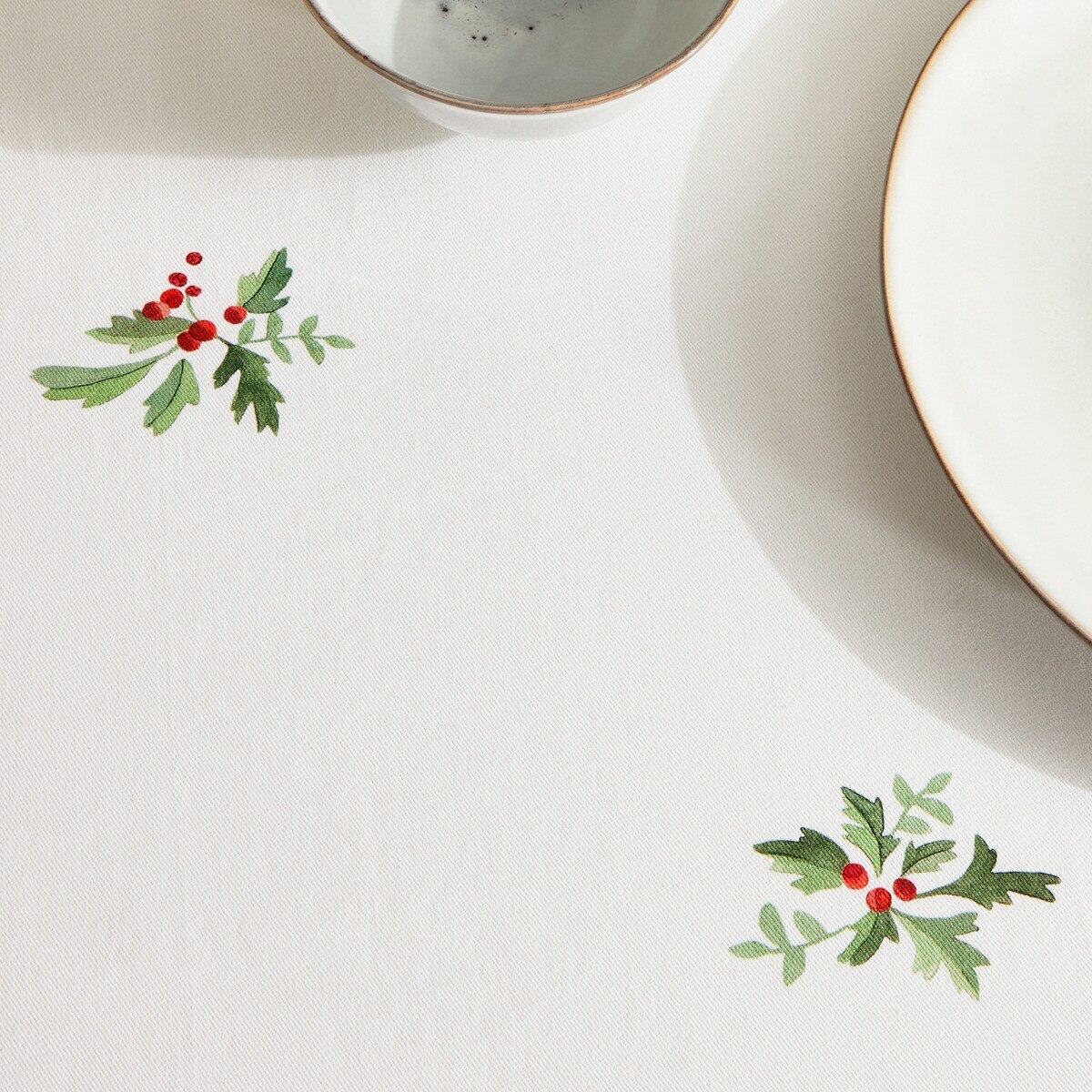 Toalha de Mesa Algodão Wald Branco-2
