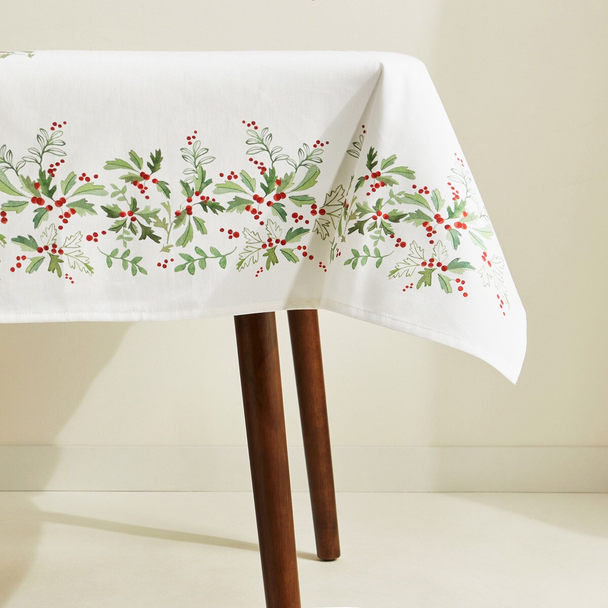 Toalha de Mesa Algodão Wald Branco-3