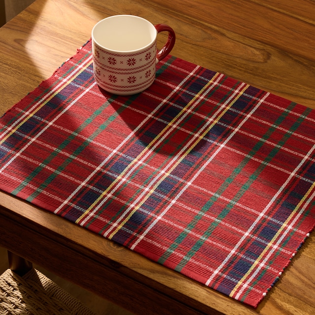 Imagen 0 de Set 2 manteles individuales algodón Mckenzie