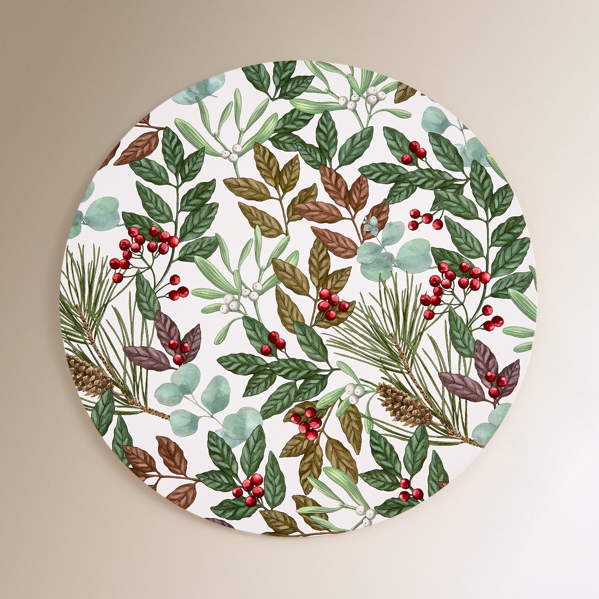 Mantel individual MDF Botánico Verde-2