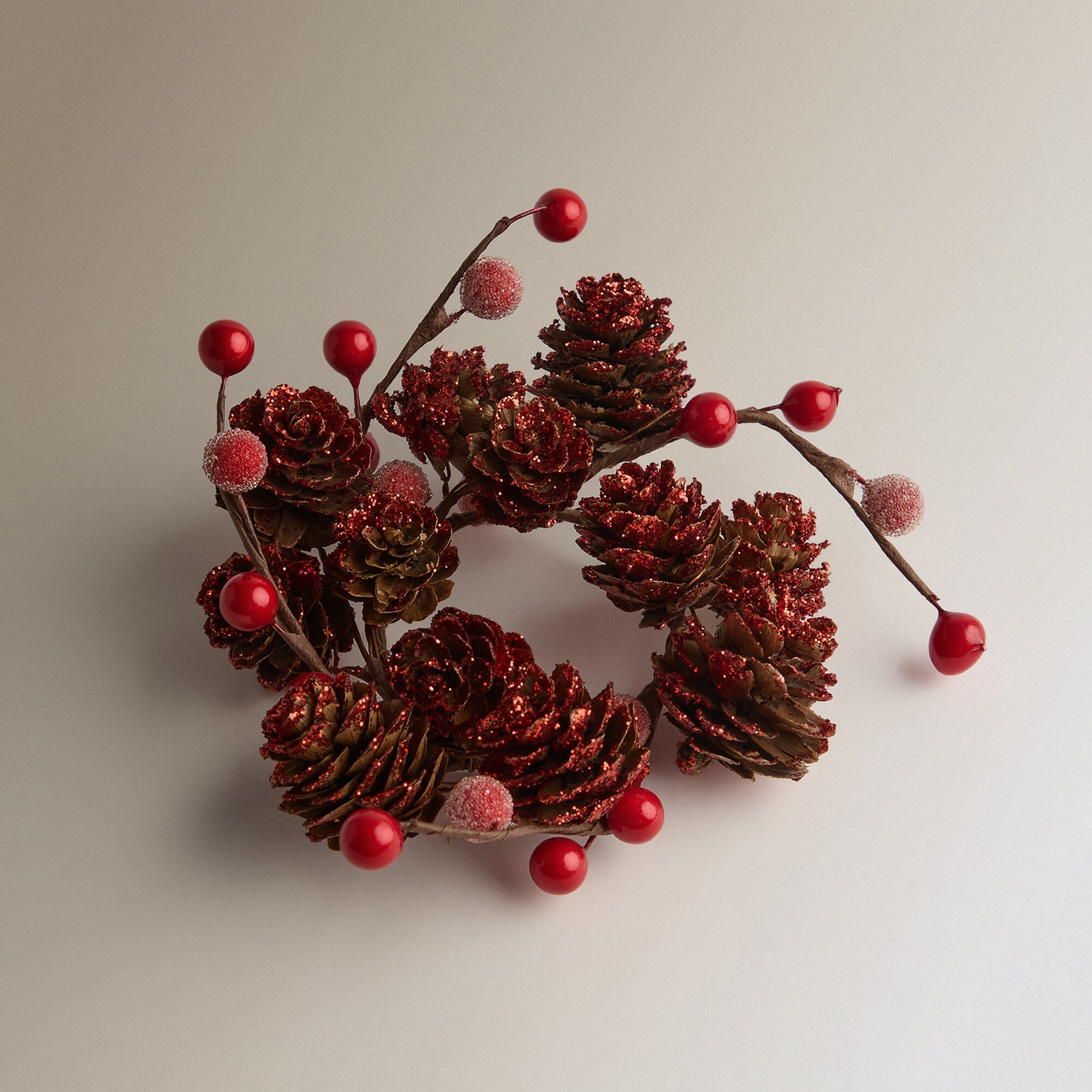 Servilletero navideño Pinar El Corte Inglés - Rojo Medida única Rojo-1