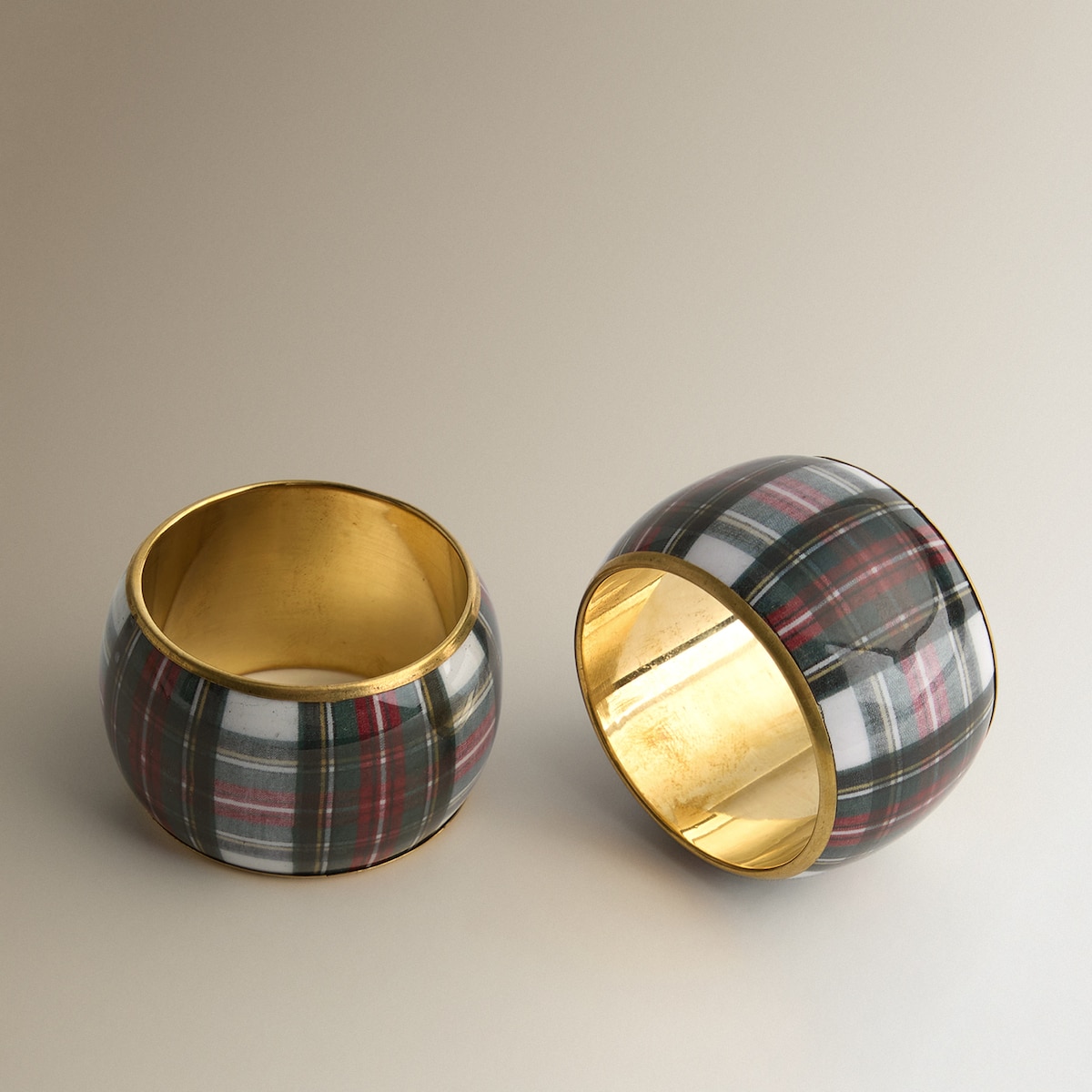 Set 2 servilleteros navideños Inverness SR El Corte Inglés Verde-1