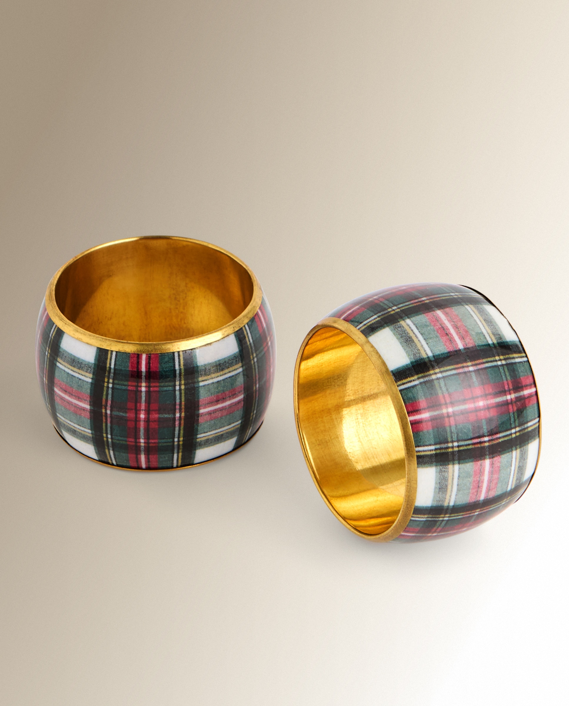 Imagen 0 de Set 2 servilleteros aluminio Inverness Rojo
