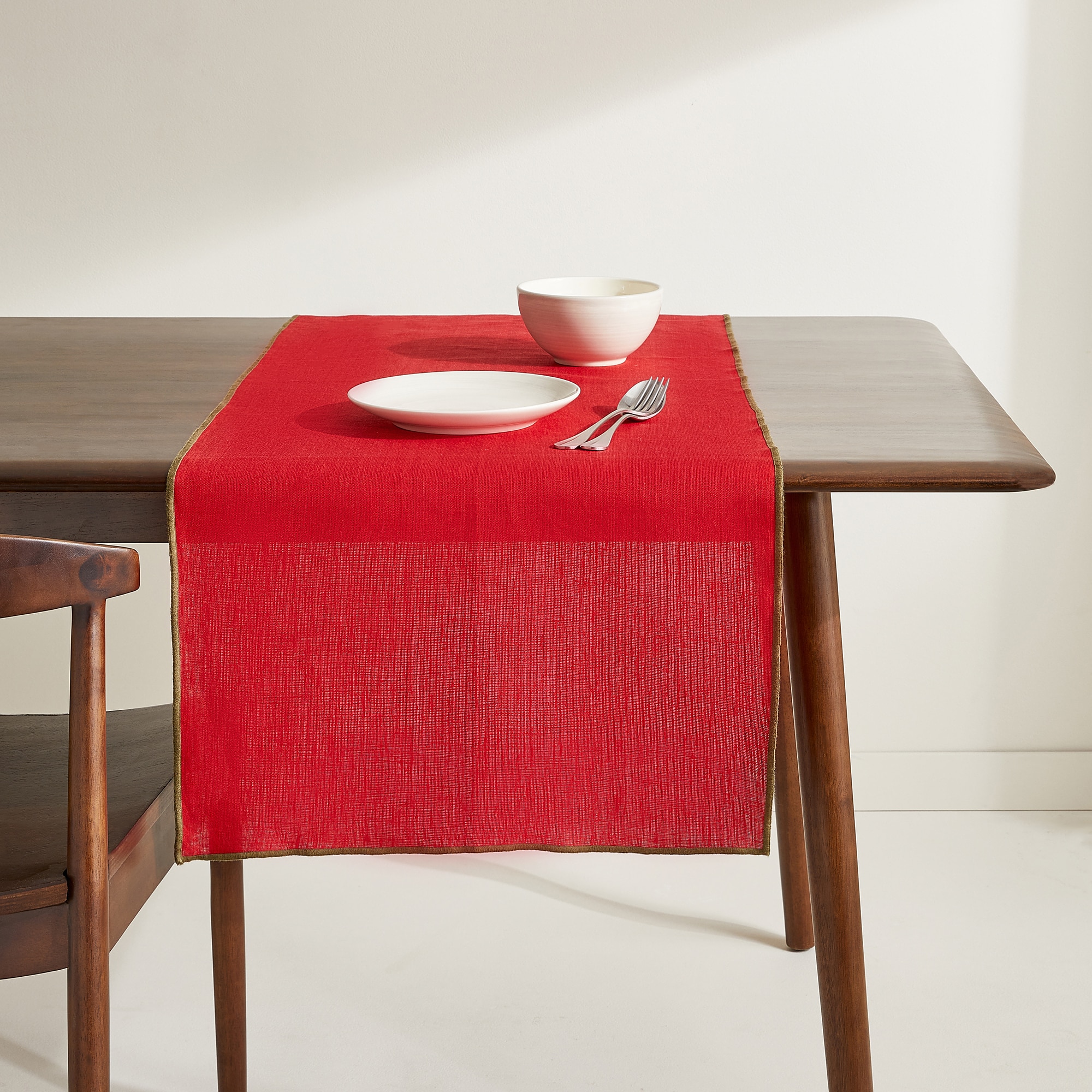 Imagem 0 de Caminho de Mesa de Linho Net 24