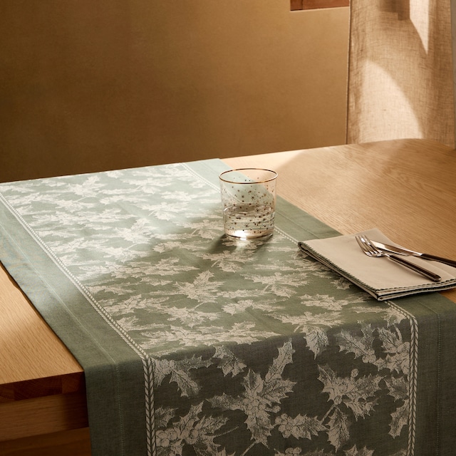 Imagen 0 de Camino de mesa algodón Acebo