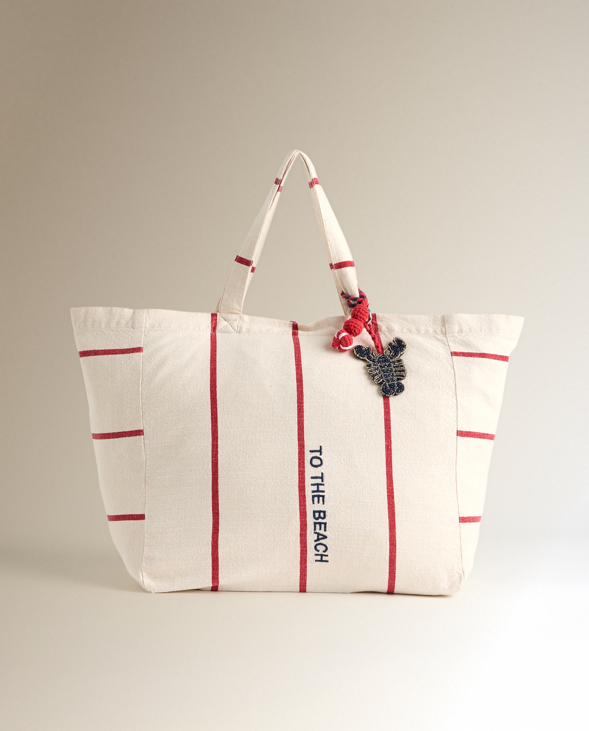 Bolsa de Praia  Lebel Vermelho-2