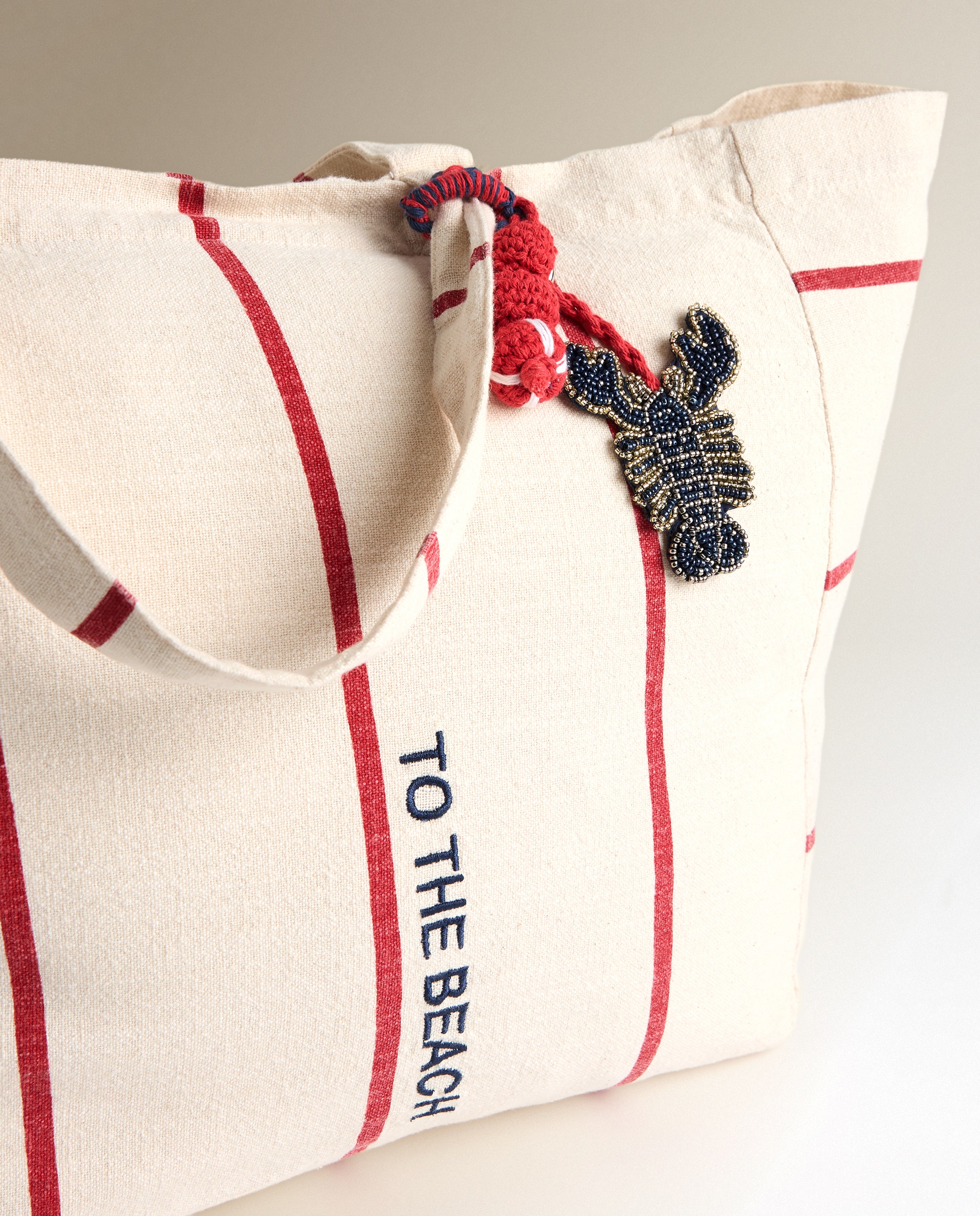 Bolsa de Praia  Lebel Vermelho-5