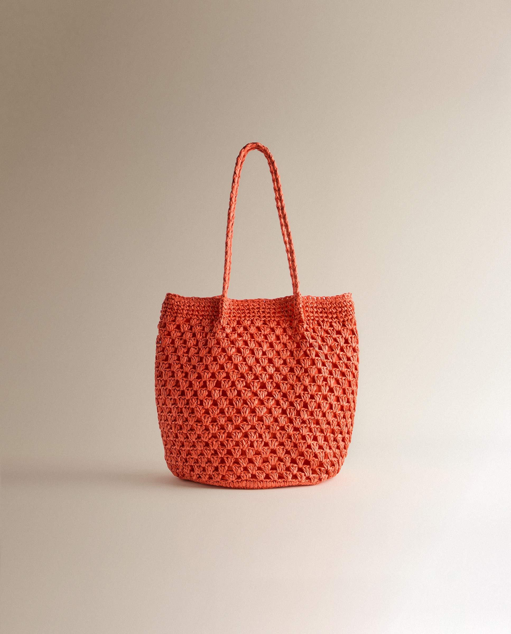 Bolsa de playa Trama - Coral Coral-2