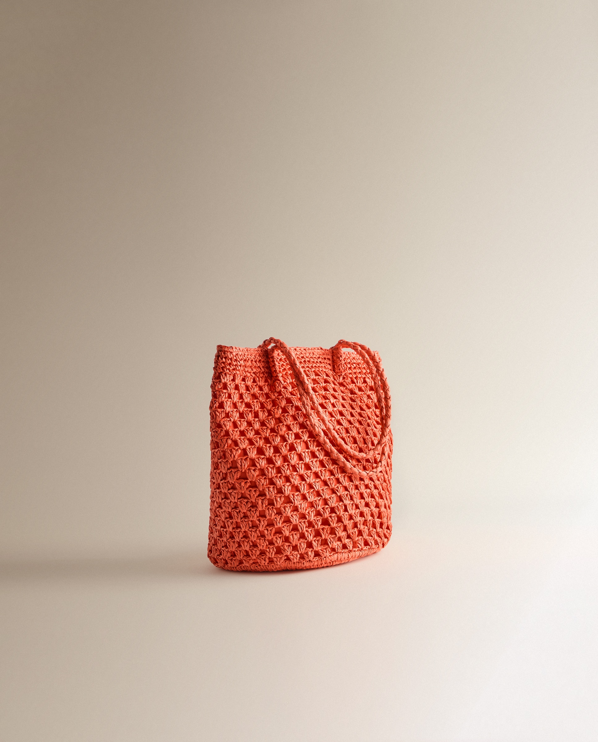 Bolsa de playa Trama - Coral Coral-3